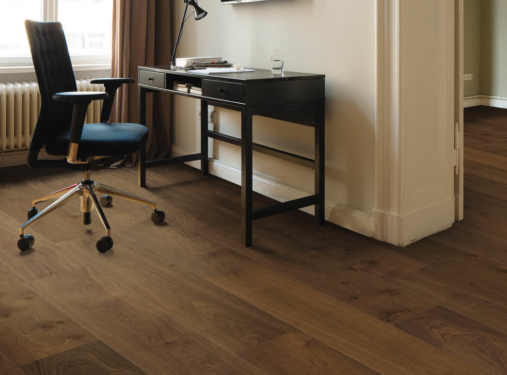 HARO PARQUET 4000 Plank 1-Strip Plaza 240 4V Fumed Oak Universal brushed naturaLin plus Top Connect