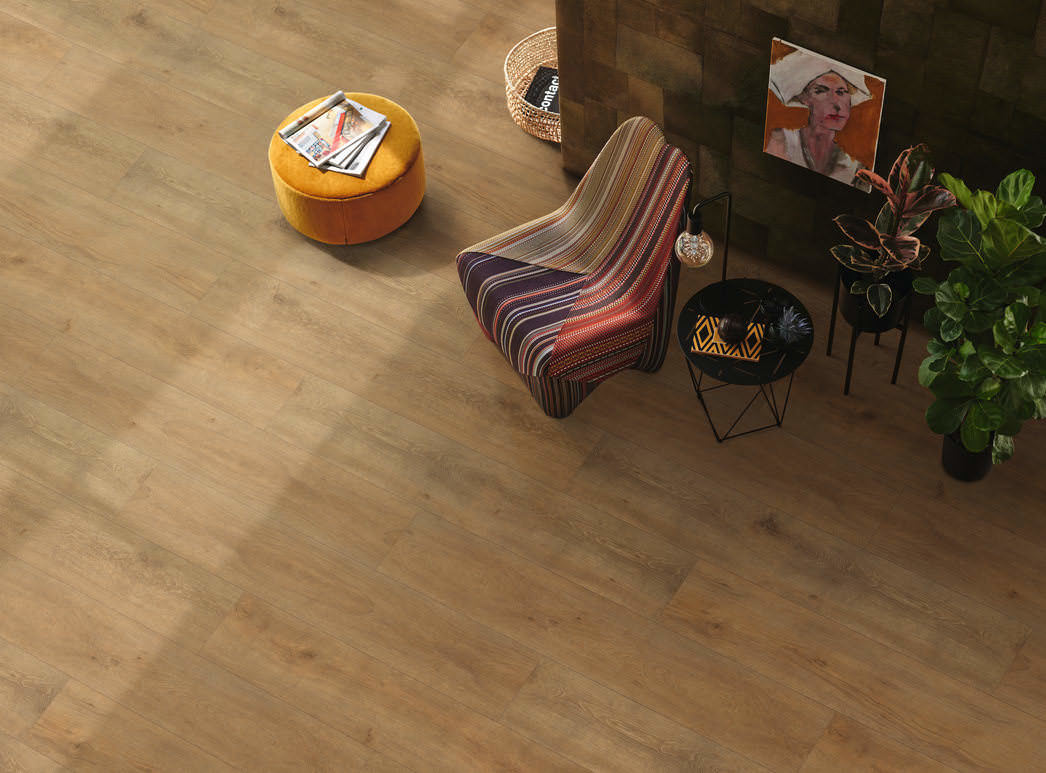 HARO Laminate Floor TRITTY 200 Aqua Gran Via 4V Oak Veneto Nature* authentic matt Top Connect