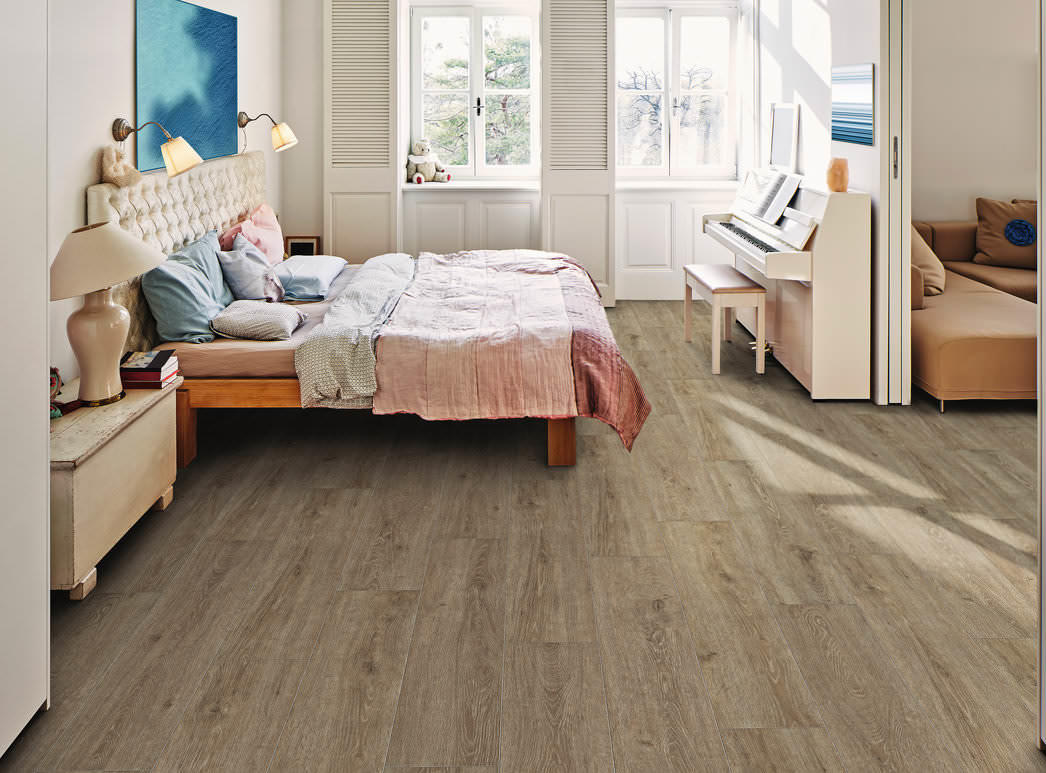HARO Laminate Floor TRITTY 100 Campus 4V Oak Veneto Crema* authentic matt Top Connect