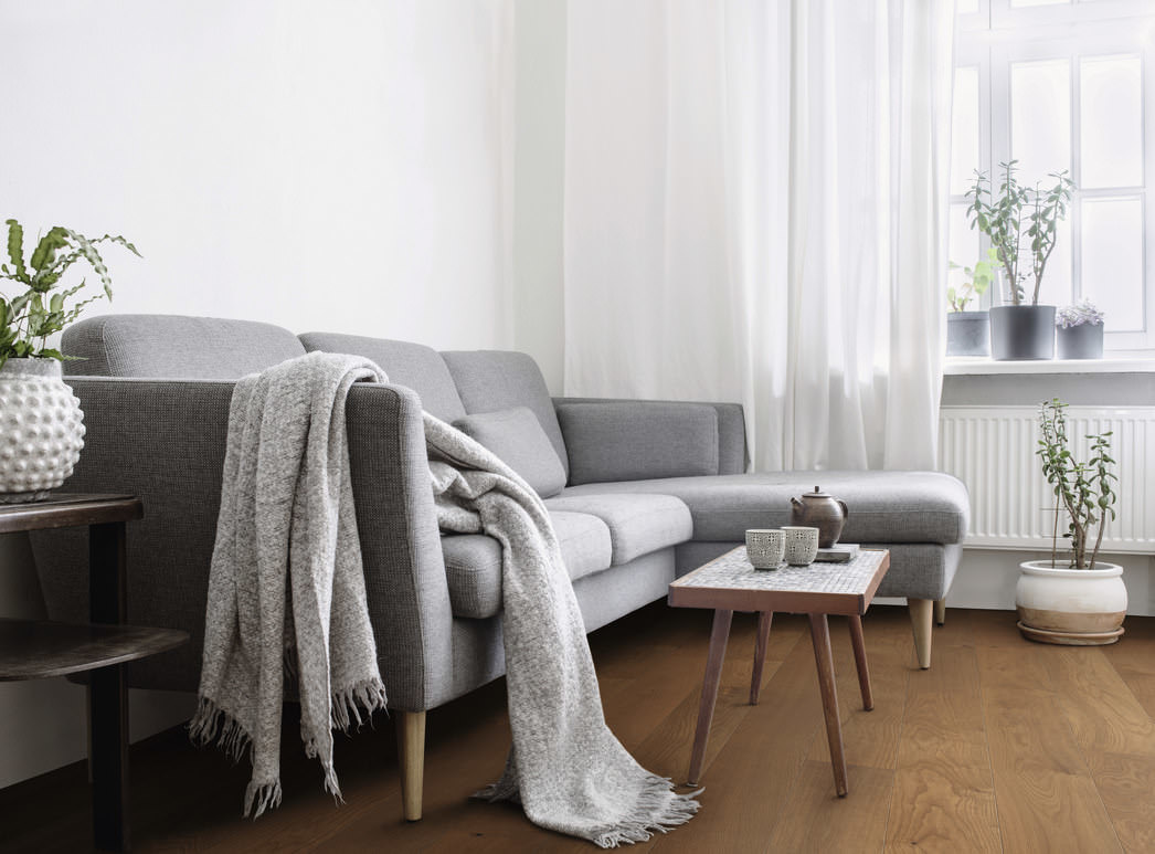 HARO PARQUET 4000 Plank 1-Strip 180 2V Amber Oak Markant silk naturaDur Top Connect