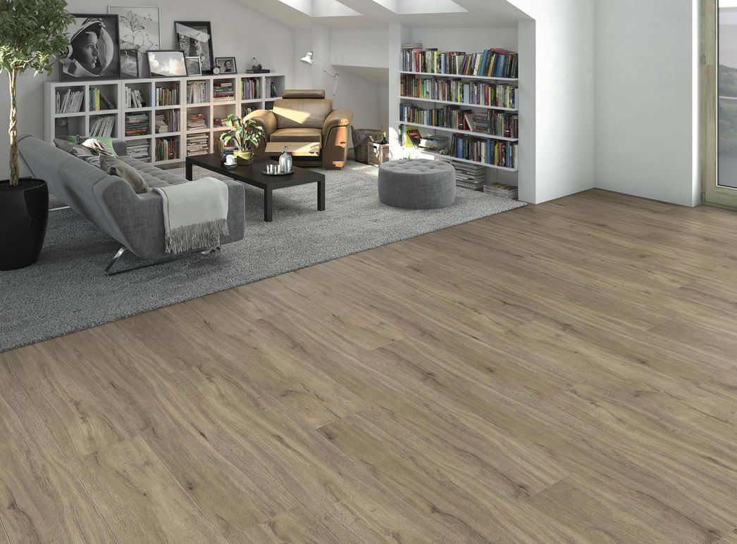 Product image 2 Plank 1-Strip 4V Oak Columbia Grey* textured