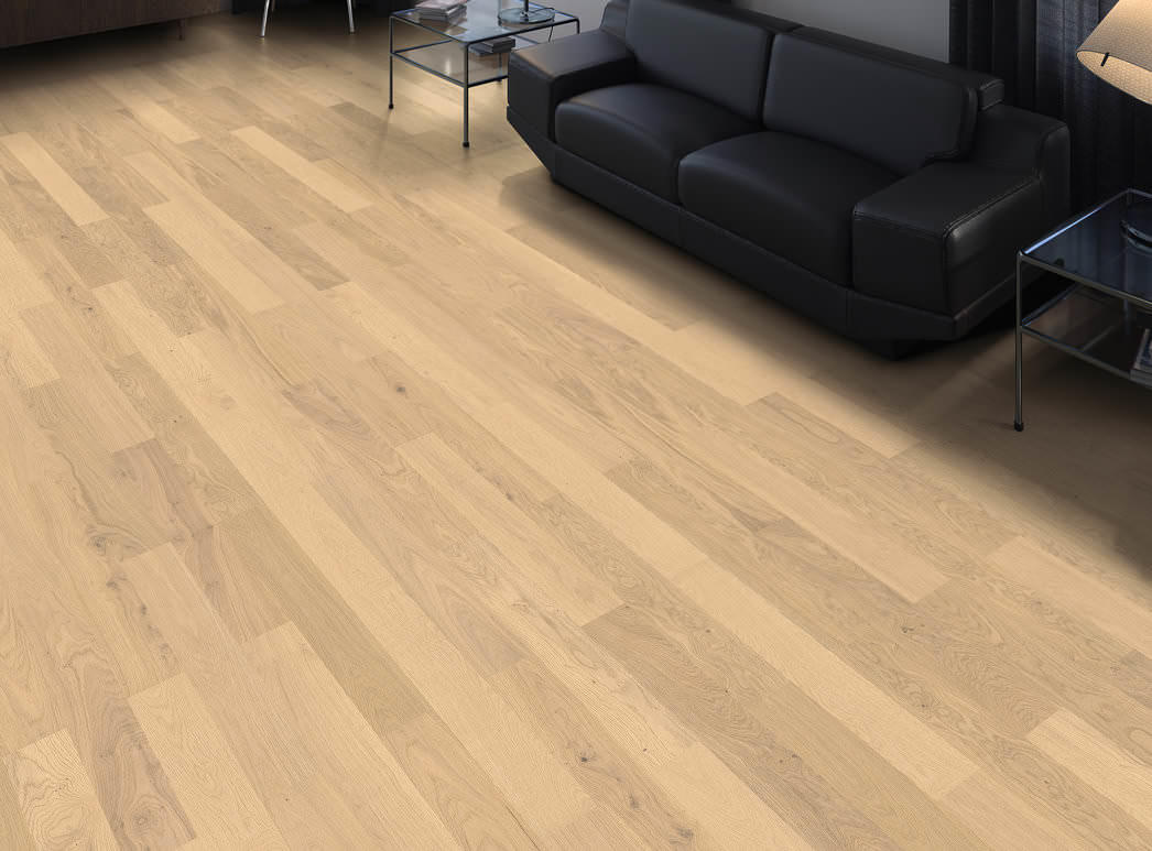 HARO PARQUET 4000 Strip Classico Oak Invisible Trend brushed naturaDur Tongue and Groove
