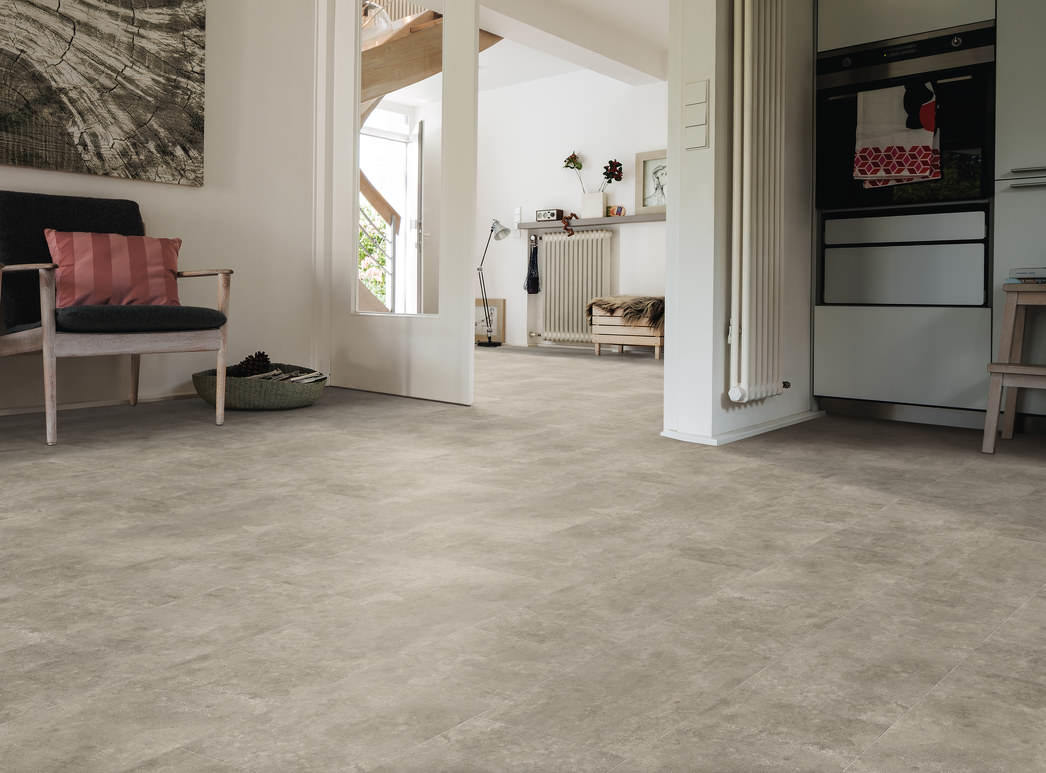 DISANO by HARO ClassicAqua Piazza 4V Béton Brut Greige* stone texture Top Connect