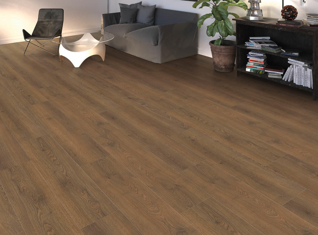 HARO Laminate Floor TRITTY 100 Campus 4V Oak Flavia Smoked* authentic Top Connect