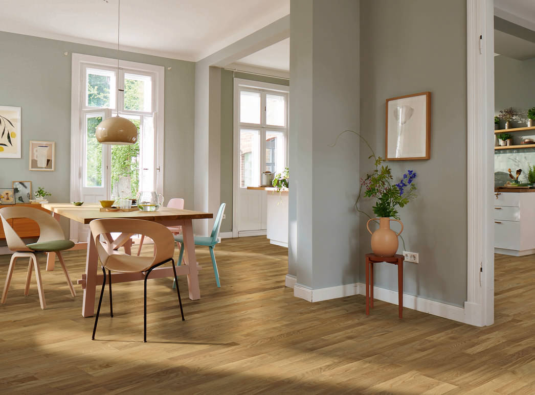 HARO PARQUET 13,5 mm Longstrip Oak Düsseldorf permaDur Top Connect