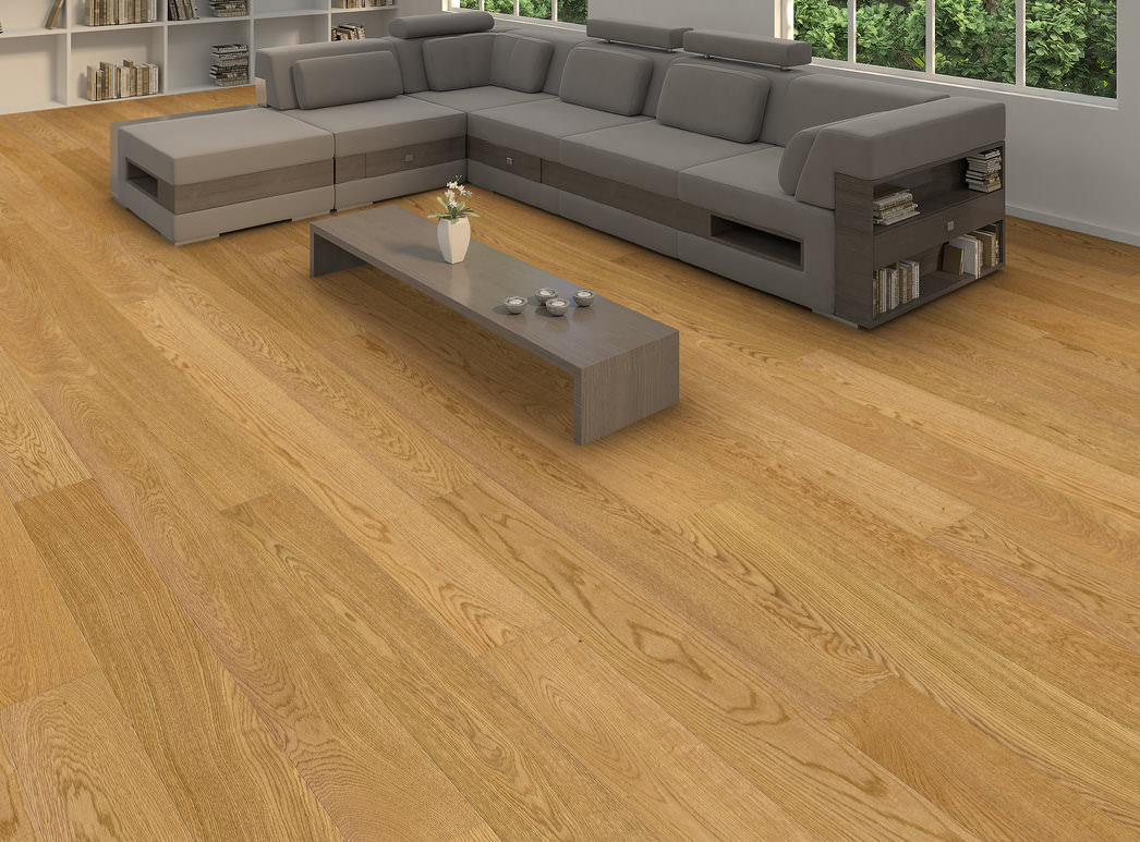 parkettmanufaktur by HARO 4000 Plank 1-Strip 4V Oak Selectiv deep brushed oleovera Top Connect
