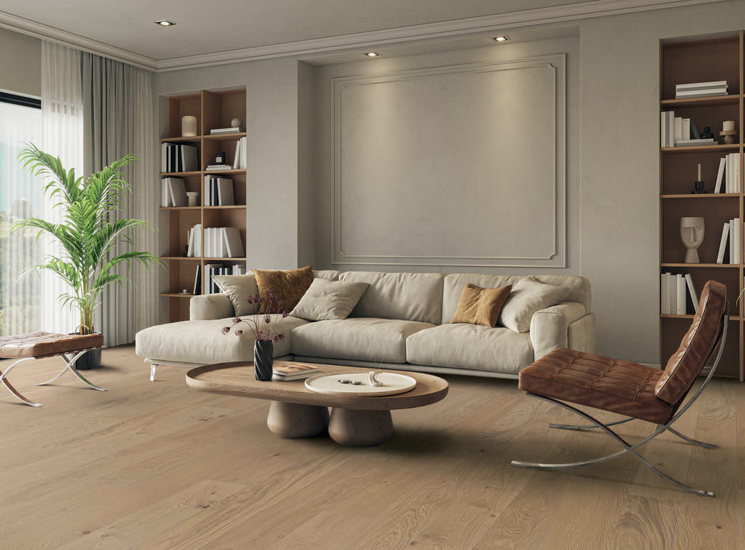 HARO PARQUET 2500 Plank 1-Strip 180 2V Oak Markant brushed naturaLin plus Top Connect