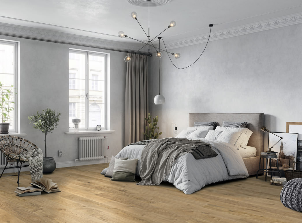 HARO PARQUET 4000 Plank 1-Strip 180 4V Oak Invisible Sauvage oro brushed naturaDur Top Connect