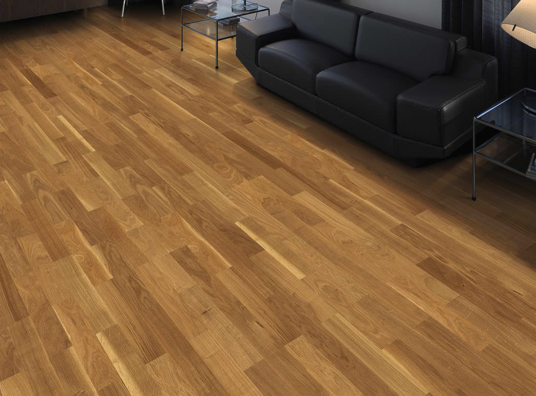 HARO PARQUET 4000 Strip Allegro Oak Objekt naturaDur High Performance Tongue and Groove