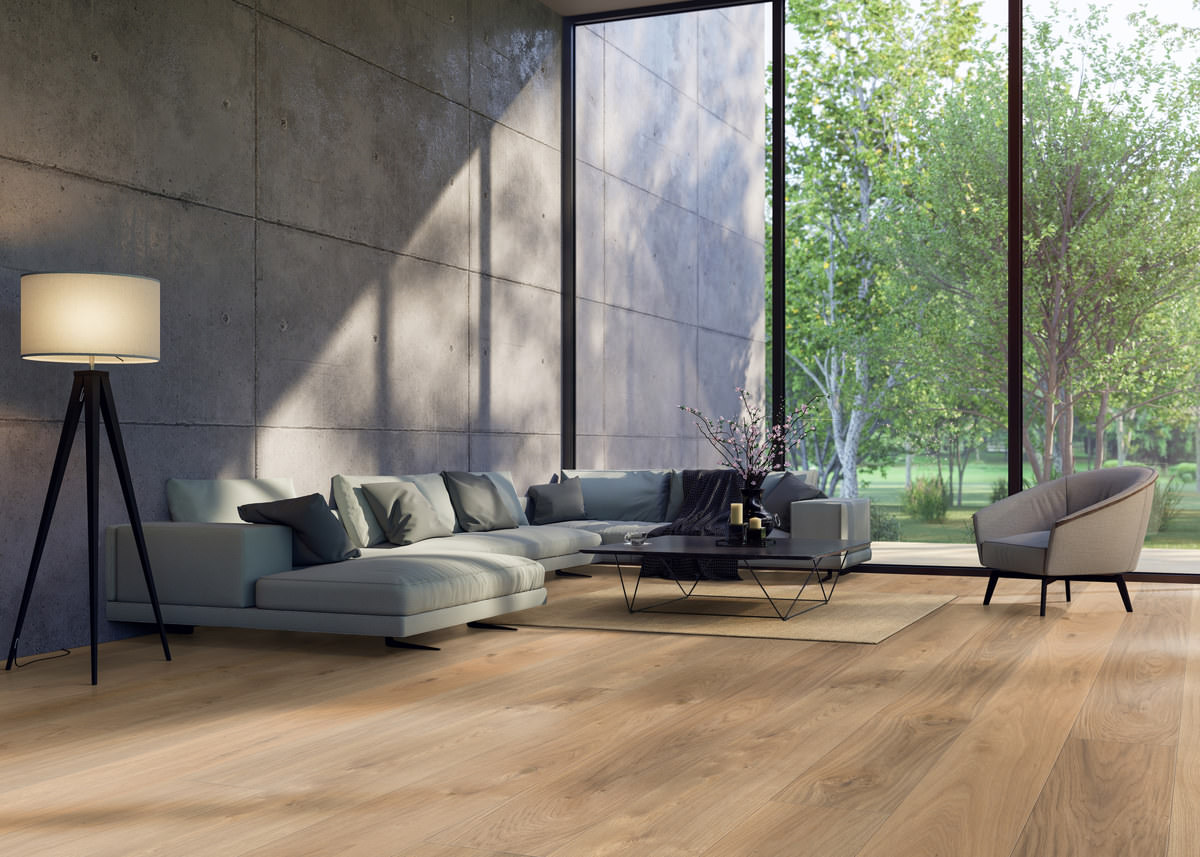 Product image 1 Plank 1-Strip 180 4V Oak Invisible Sauvage oro brushed