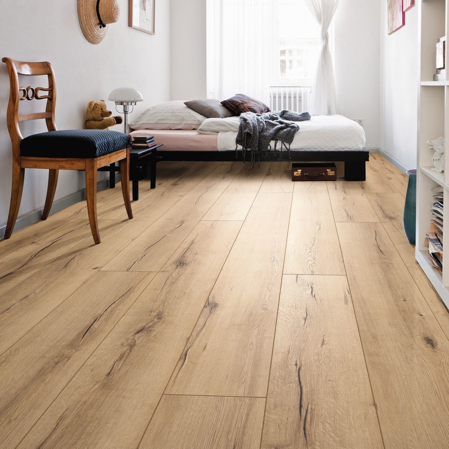 HARO Laminate Floor TRITTY 100 Gran Via 4V Oak Italica Creme* authentic Top Connect