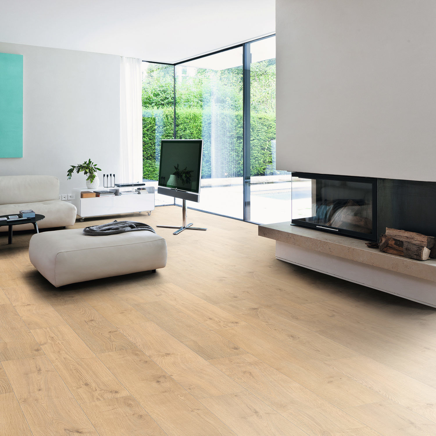 HARO Laminate Floor TRITTY 100 Plank 1-Strip 4V Oak Portland Puro* authentic Silent CT Top Connect