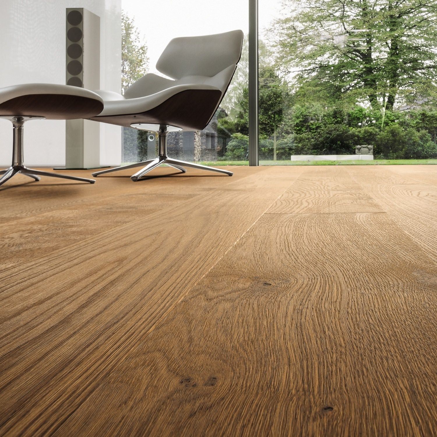 533499 HARO PARQUET 4000 Plank 1 Strip Plaza 240 4V Smoked Oak Universal alpine brushed naturaLin plus Top Connect EN