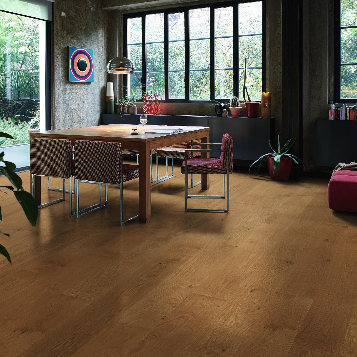 536974 - HARO PARQUET 4000 Plank 1-Strip Plaza 240 4V Oak