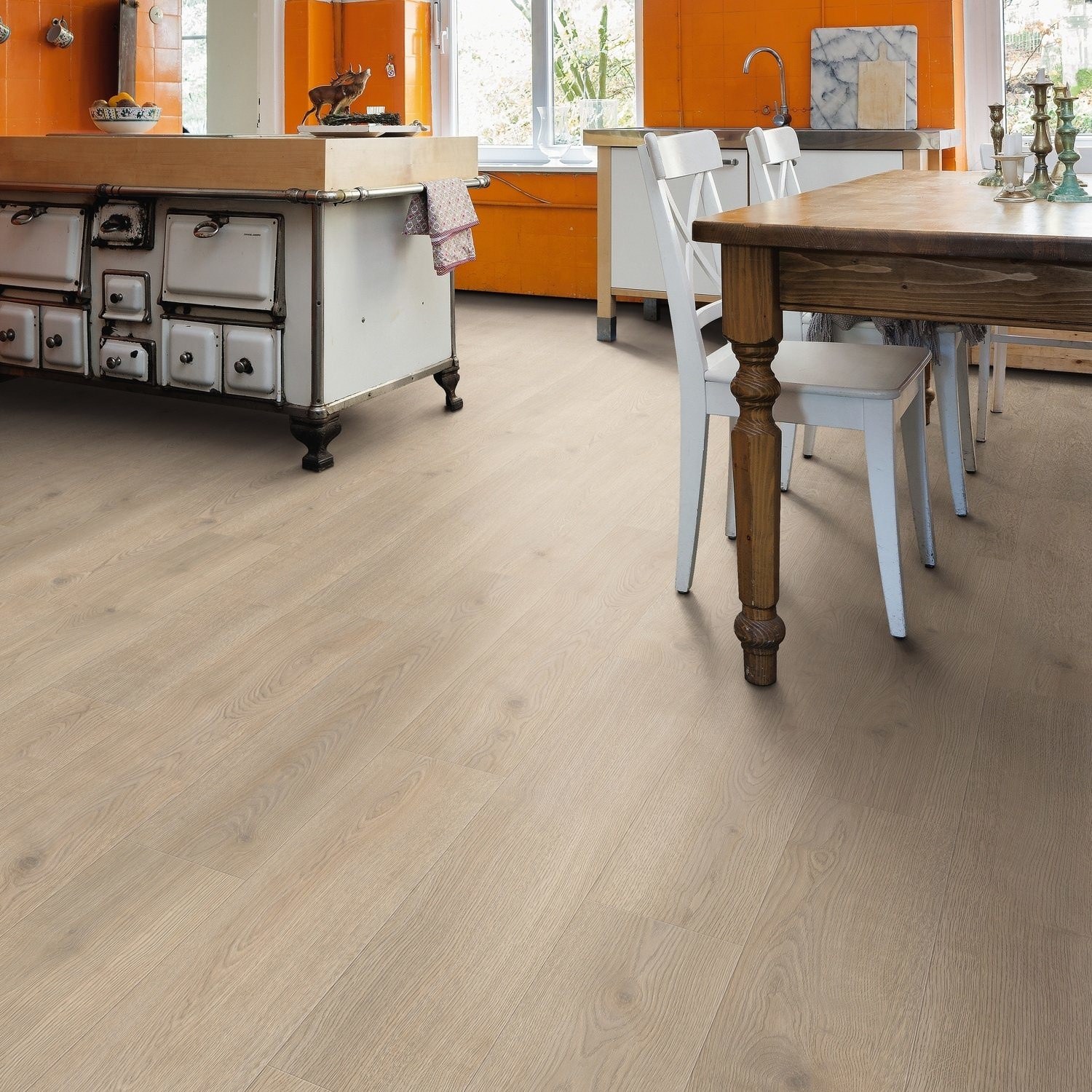 ロスタン　コートロティ 538696 - HARO Laminate Floor TRITTY 100 Plank 1-Strip 4V Oak
