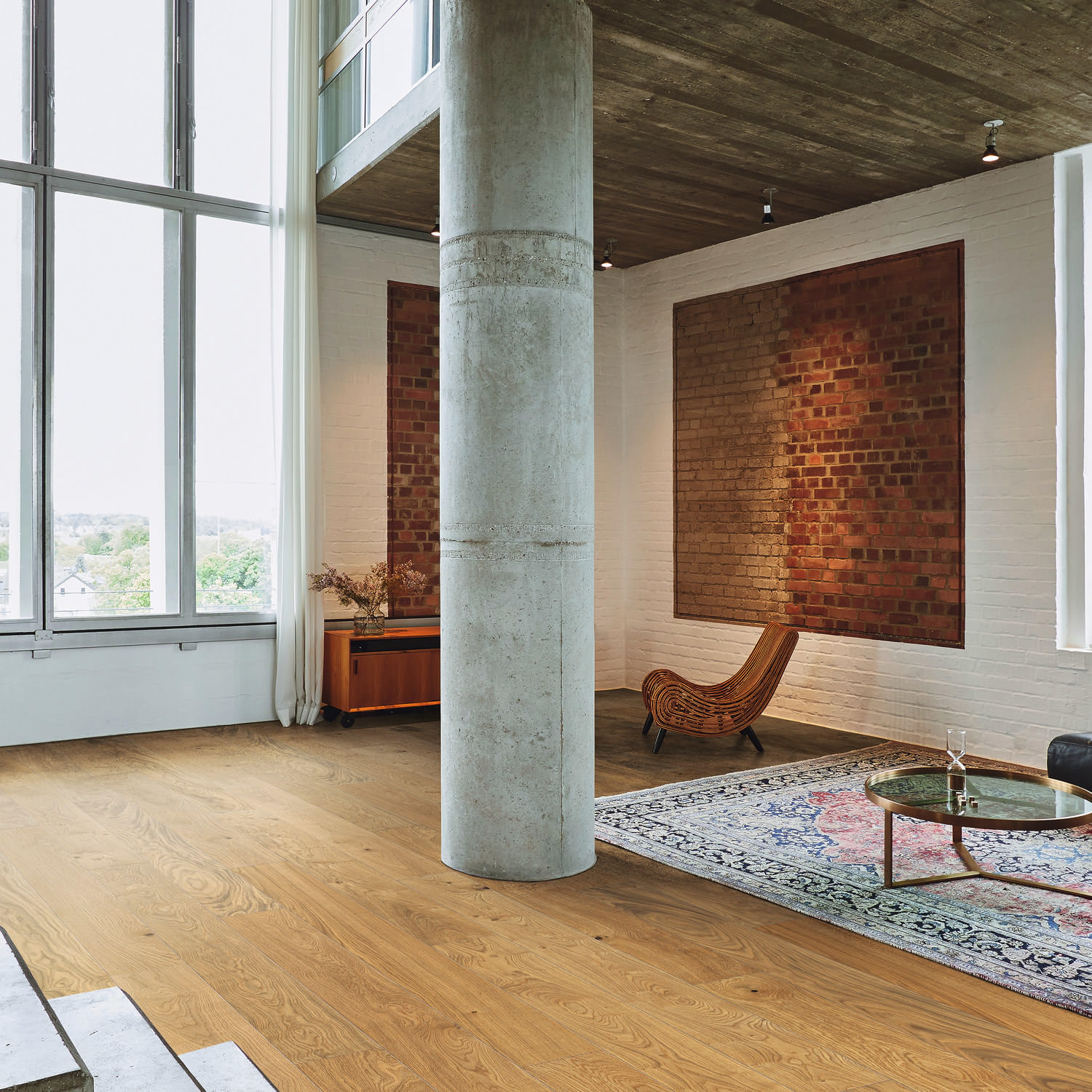 HARO PARQUET 4000 Plank 1-Strip Maxim 4V Oak Markant brushed naturaLin plus Tongue and Groove