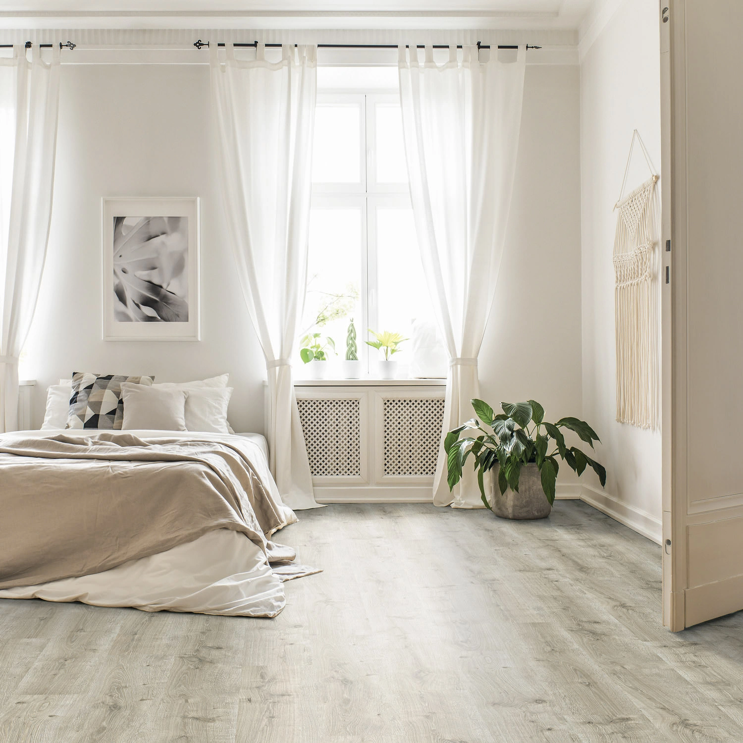 Produktbild 3 Plank 1-Strip 4V Oak Breda White* textured