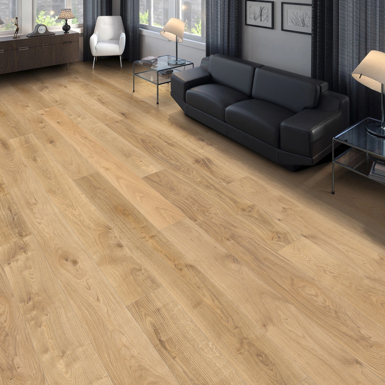 Produktbild 4 Plank 1-Strip 180 4V Oak Jubilee Edition #1 Light Sauvage brushed