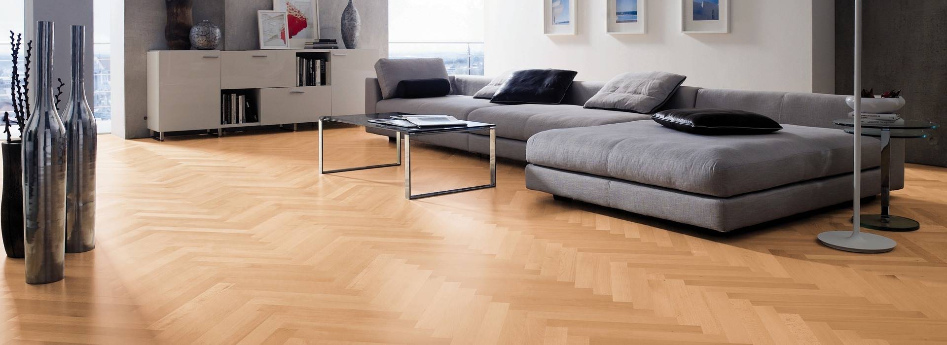 HARO PARQUET 4000 Strip Allegro Beech steamed Trend permaDur Tongue and Groove