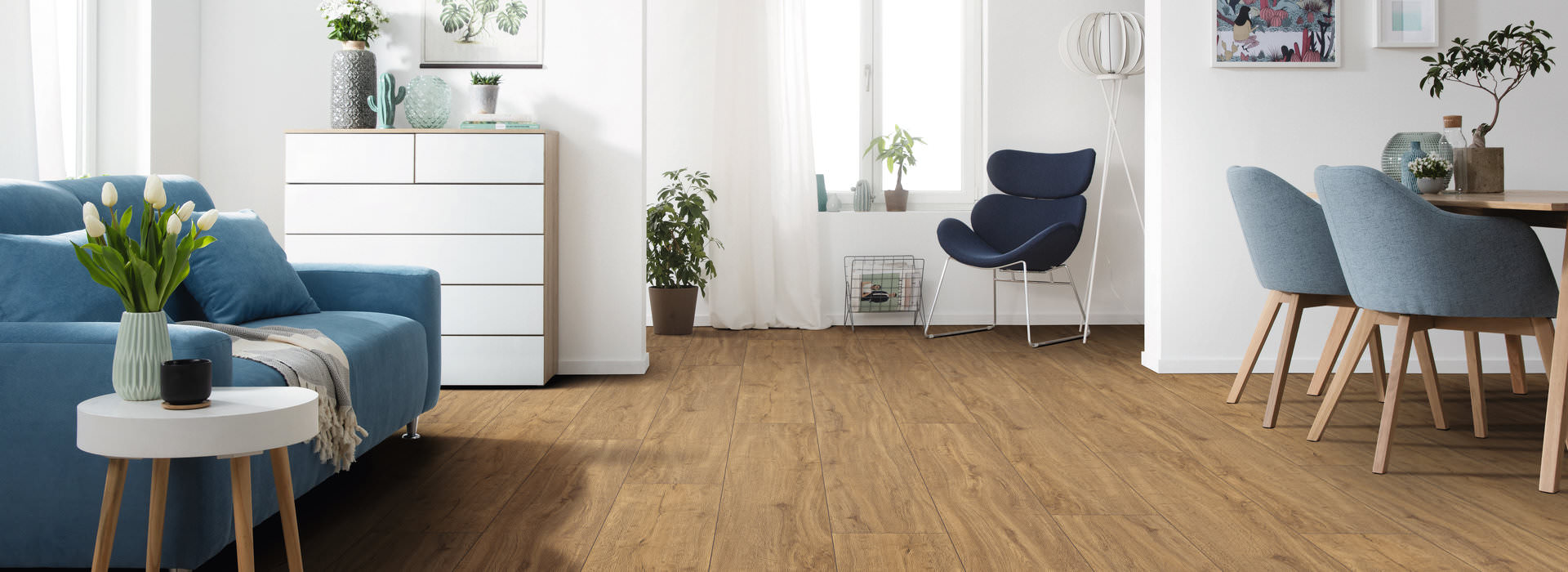 DISANO by HARO ClassicAqua Plank 1-Strip XL 4V Bergeiche* brushed Top Connect