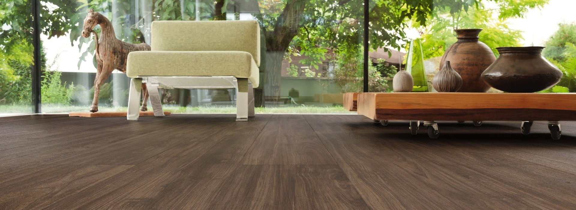 DISANO by HARO ClassicAqua Plank 1-Strip XL 4V Walnut* brushed Top Connect