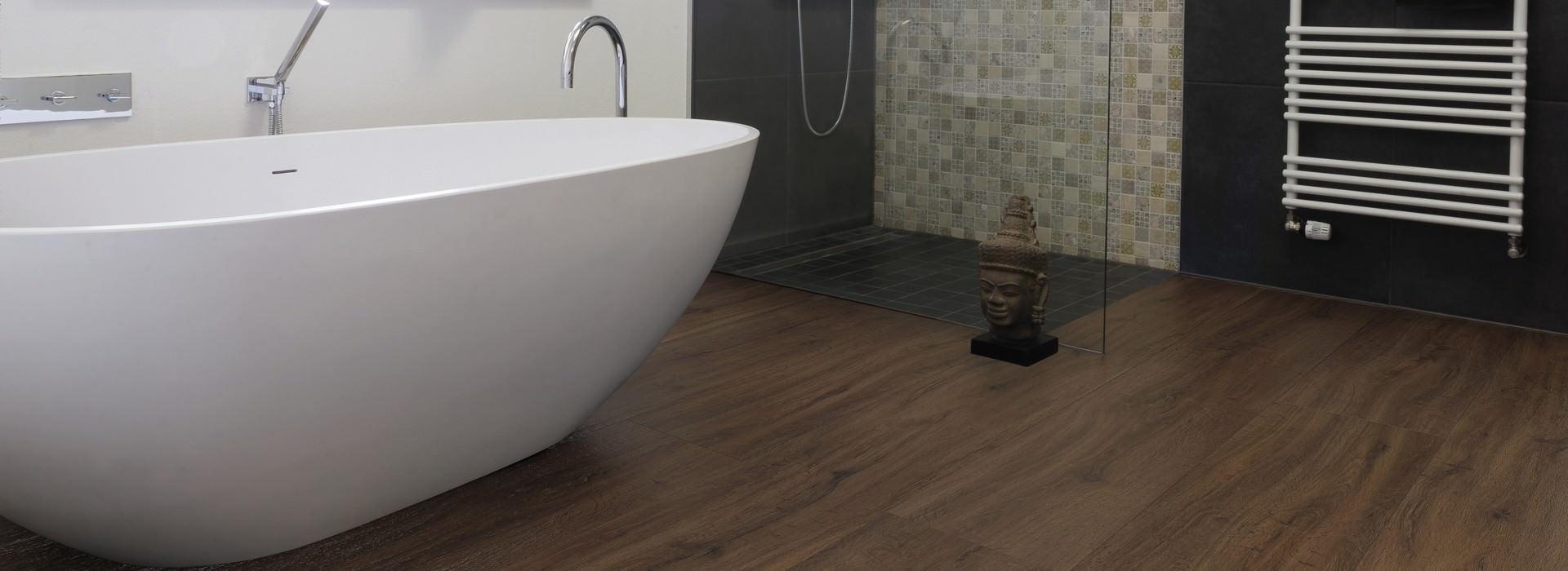 DISANO by HARO ClassicAqua Plank 1-Strip XL 4V French Smoked Oak* brushed Top Connect
