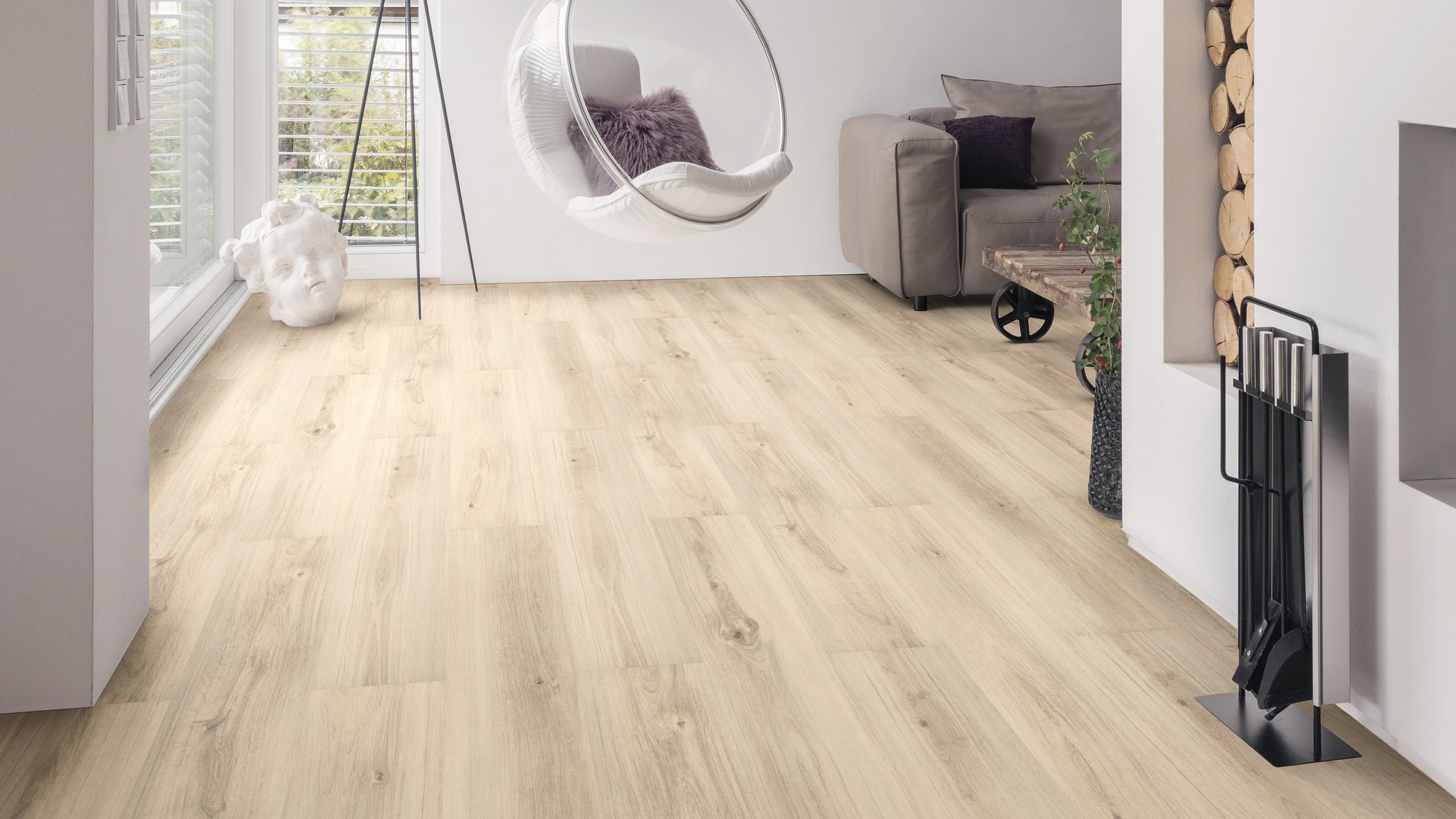 DISANO by HARO Saphir Plank 1-Strip 4VM Crystal Oak* textured Top Connect