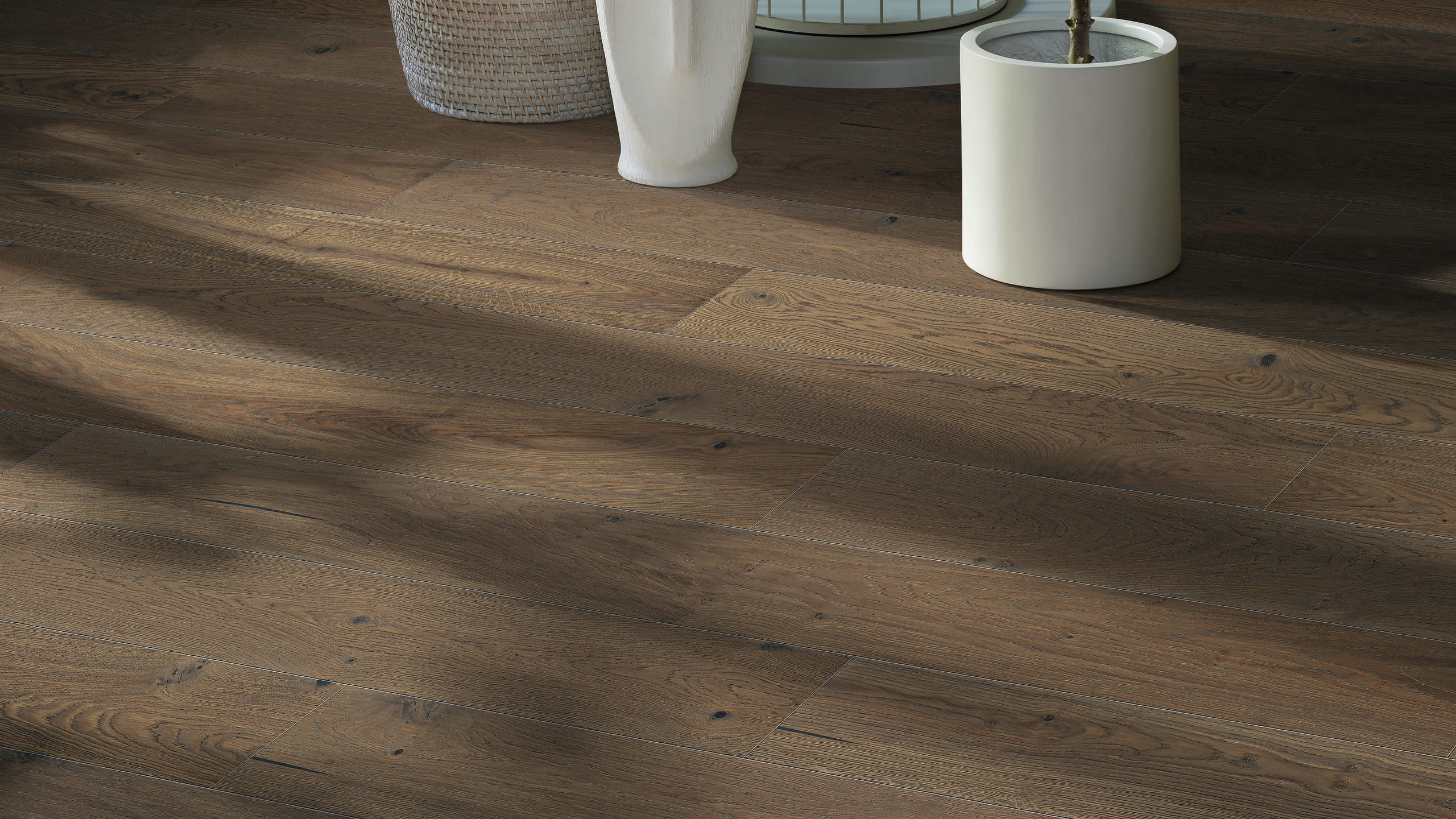HARO PARQUET 4000 Plank 1-Strip 180 4V Oak Sand Grey Sauvage brushed naturaLin plus Top Connect