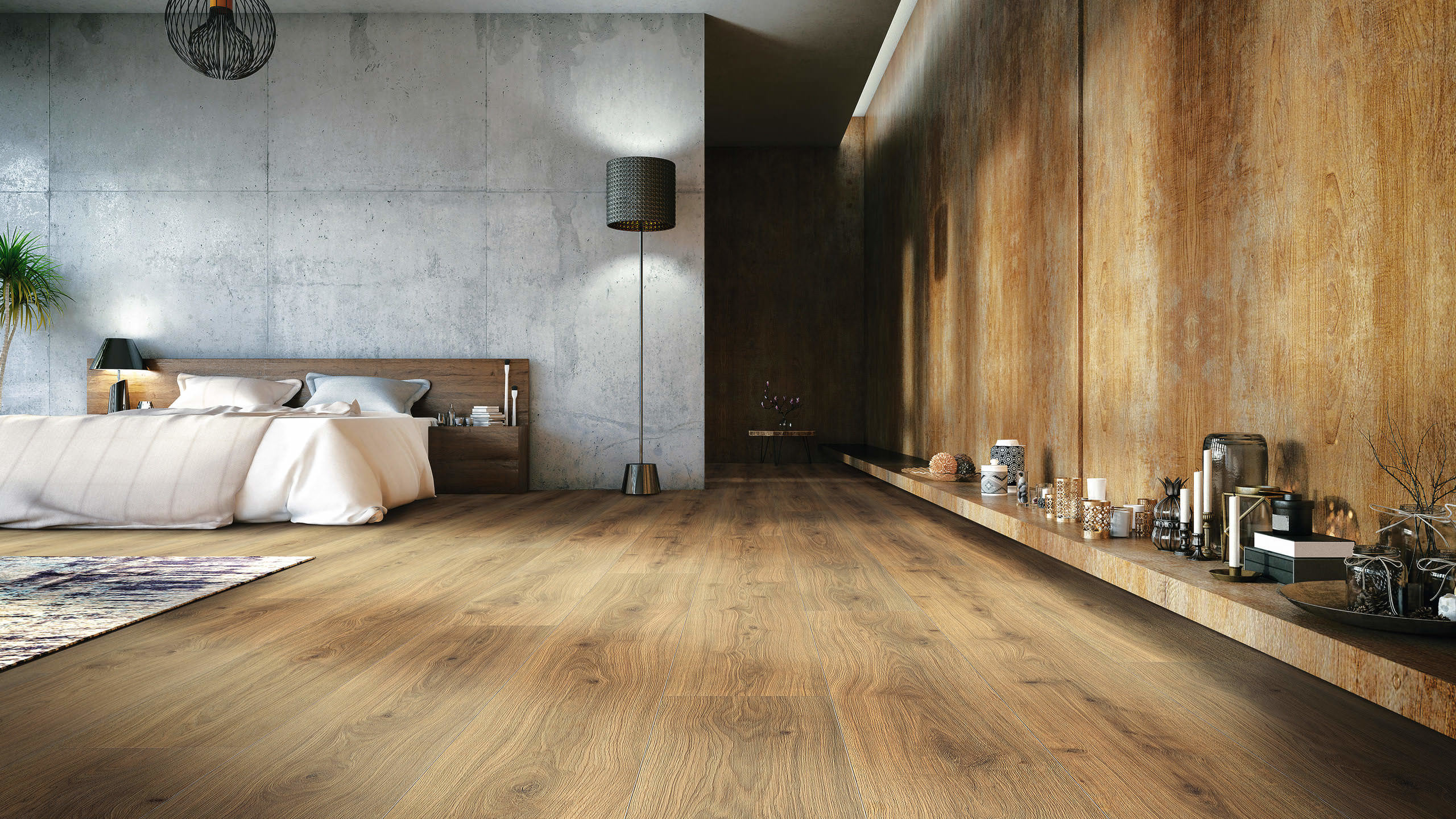 HARO Pavimento in laminato TRITTY 200 Aqua Gran Via 4B Rovere Emilia miele* authentic soft Top Connect