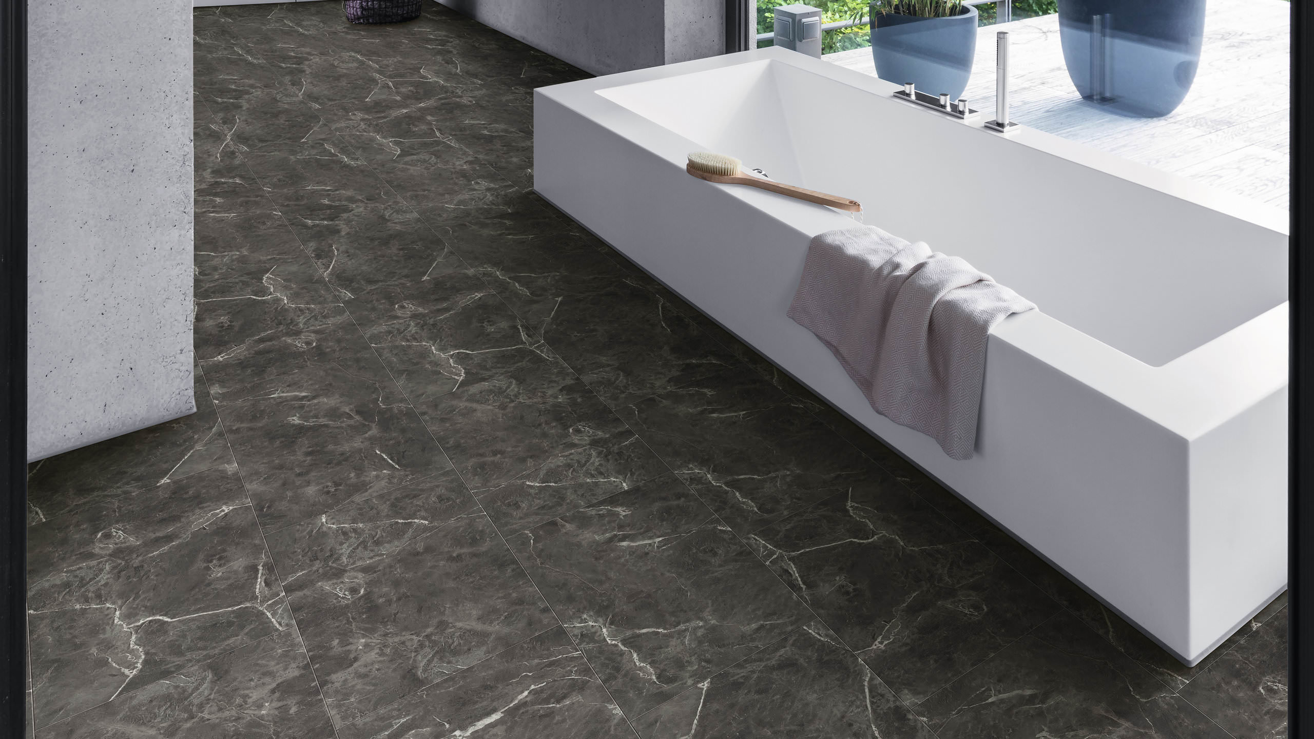 DISANO by HARO Saphir Piazza 4V Marble Anthrazit* stone texture Top Connect