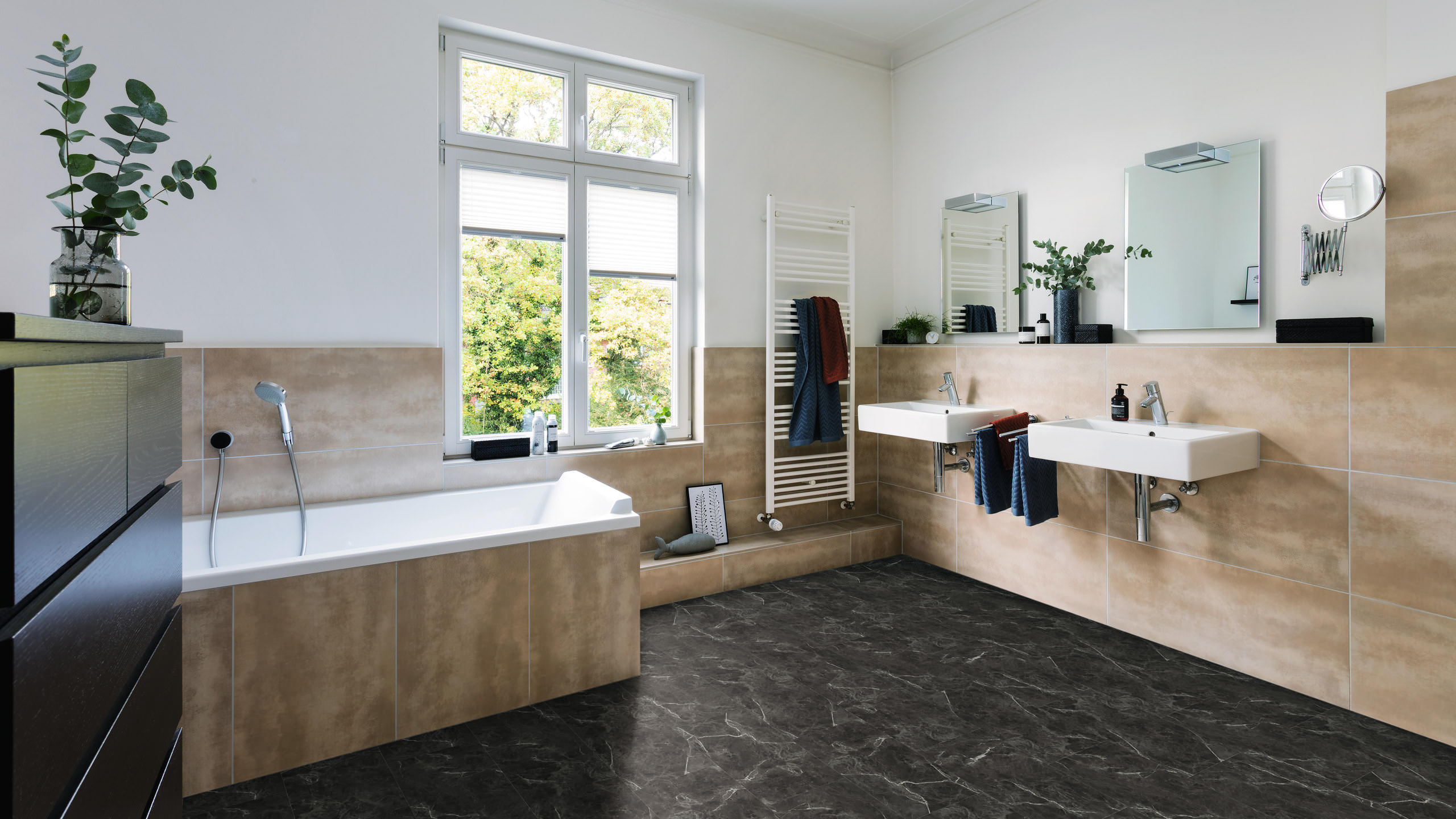 DISANO by HARO ClassicAqua Piazza 4V Marble Anthrazit* stone texture Top Connect