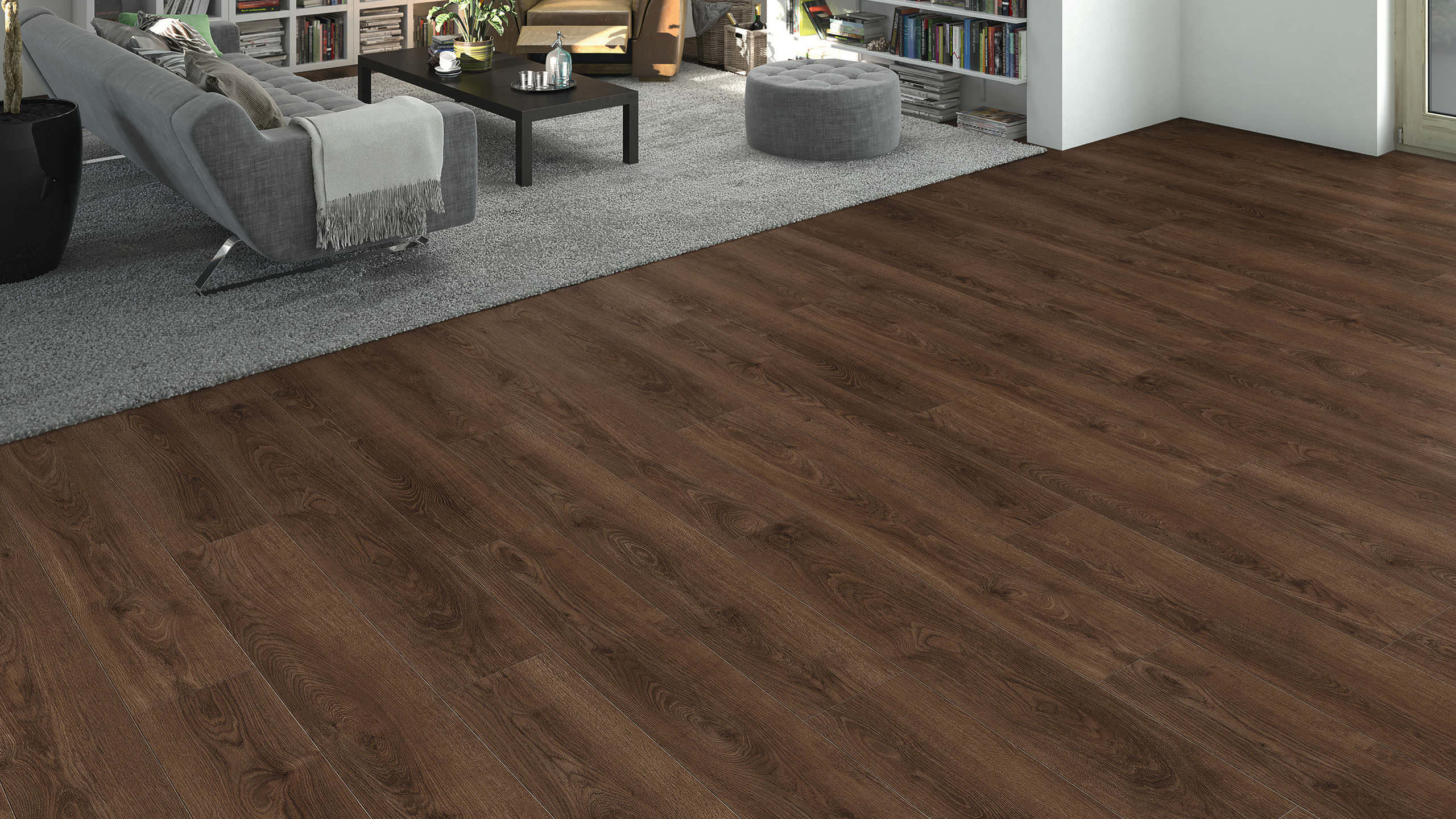 DISANO by HARO WaveAqua Landhausdiele 4V Eiche Victoria geräuchert* authentic Top Connect