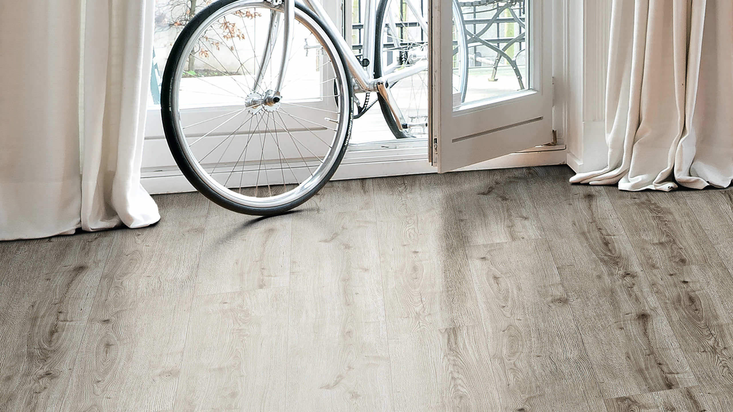 DISANO by HARO WaveAqua Plank 1-Strip XL 4V Oak Ontario Grey* authentic Top Connect