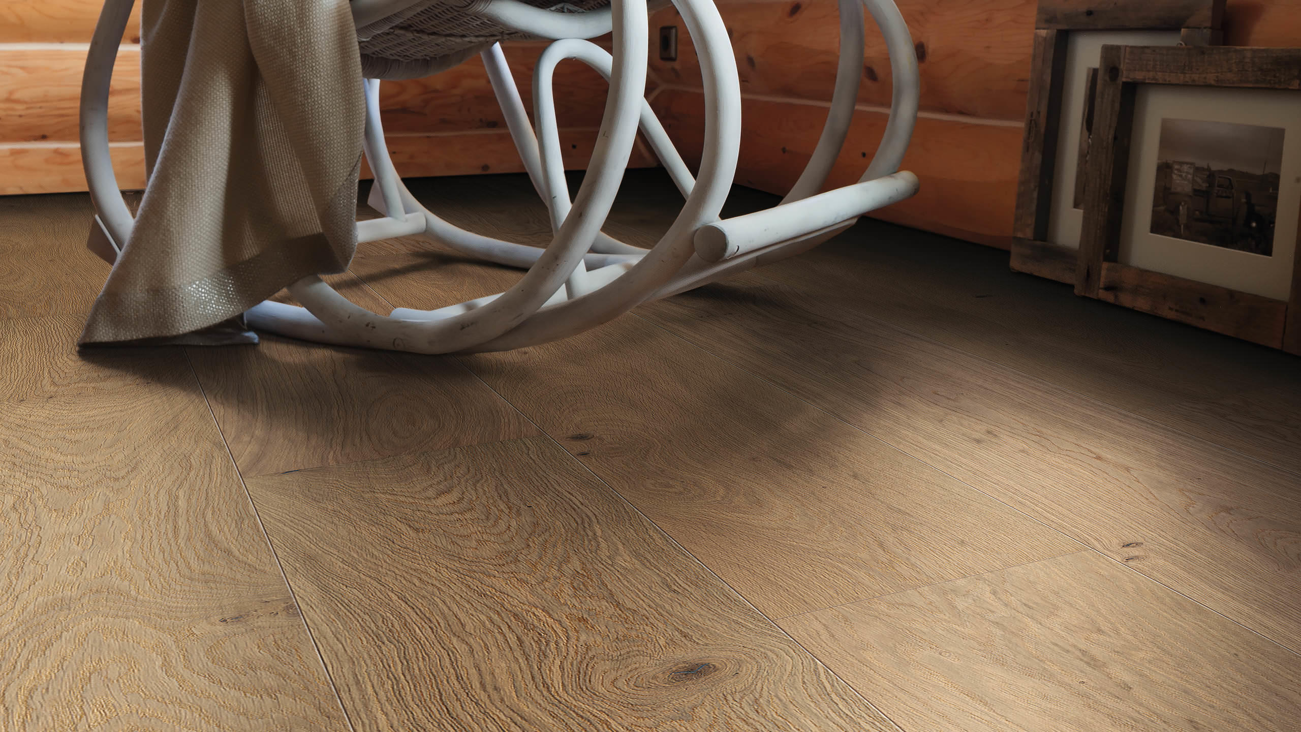 HARO PARQUET 4000 1-lama Plaza 240 4V Roble blanco puro Markant cepillado naturaDur Top Connect