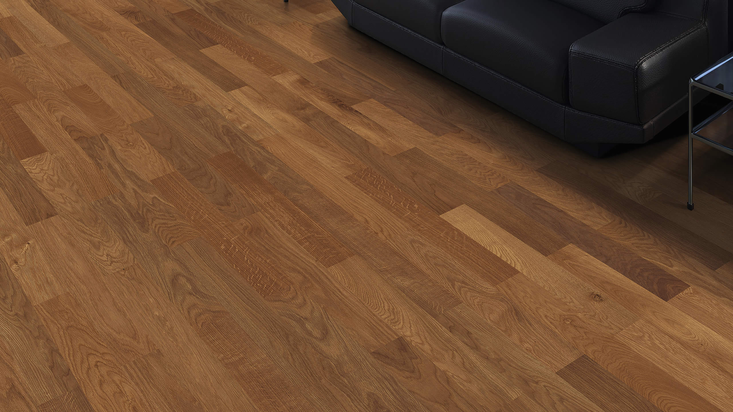 HARO PARQUET 4000 Strip Classico Smoked Oak Trend brushed naturaLin plus Tongue and Groove
