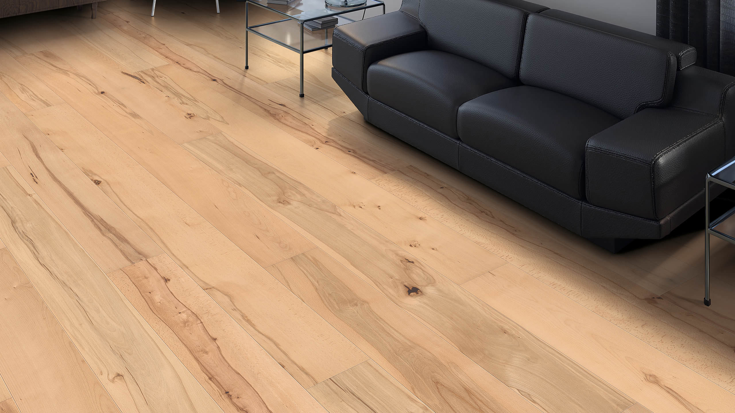 HARO PARQUET 4000 Plank 1-Strip 180 4V Beech steamed Universal naturaDur Top Connect