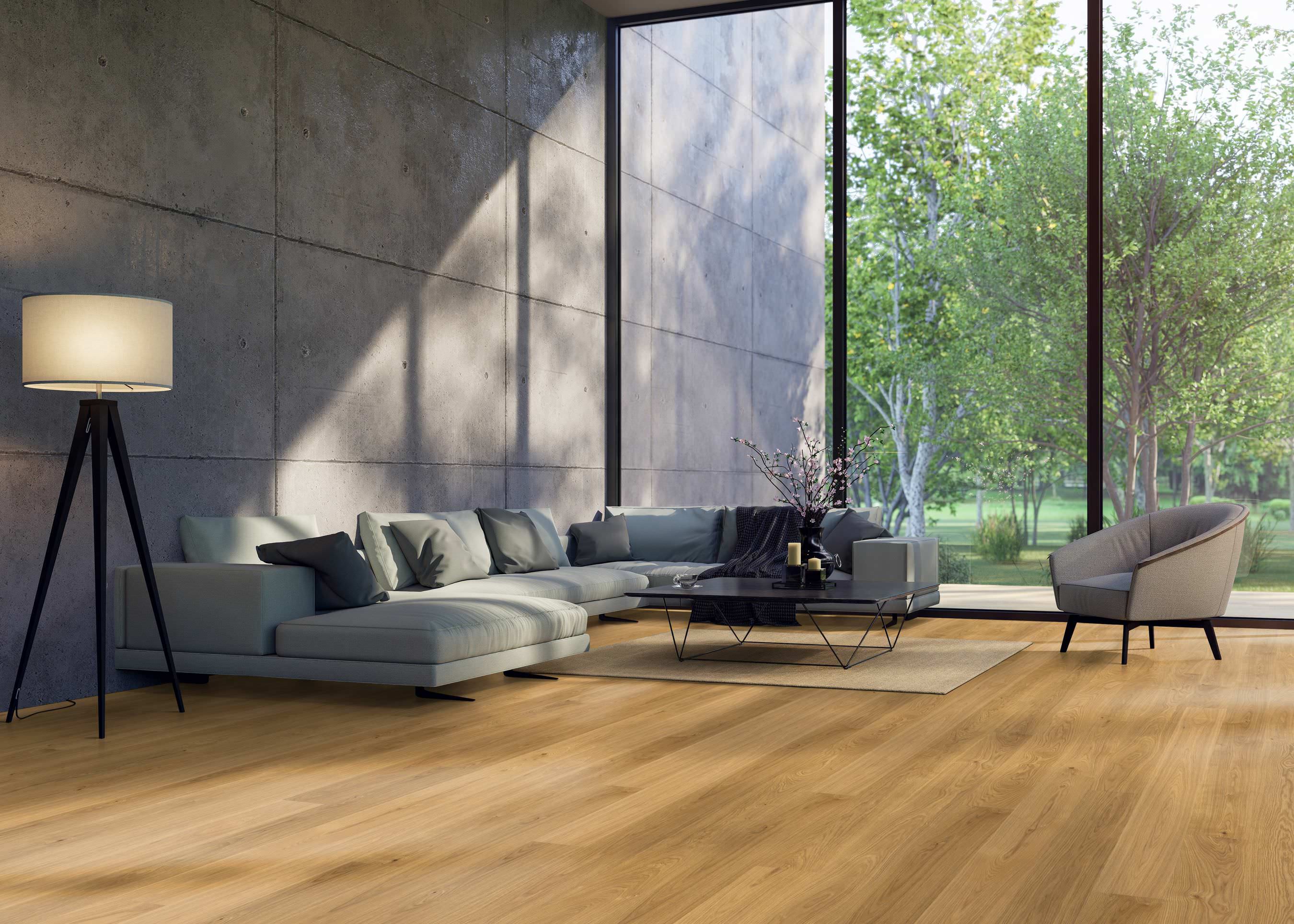 HARO PARQUET 4000 Plank 1-Strip 180 4V Oak Exclusive brushed naturaLin plus Top Connect