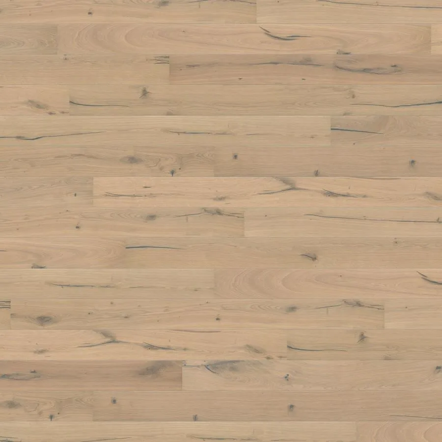 Produktbild HARO PARQUET 2500 Plank 1-Strip 180 2V Oak Puro White Alabama brushed naturaLin plus Top Connect