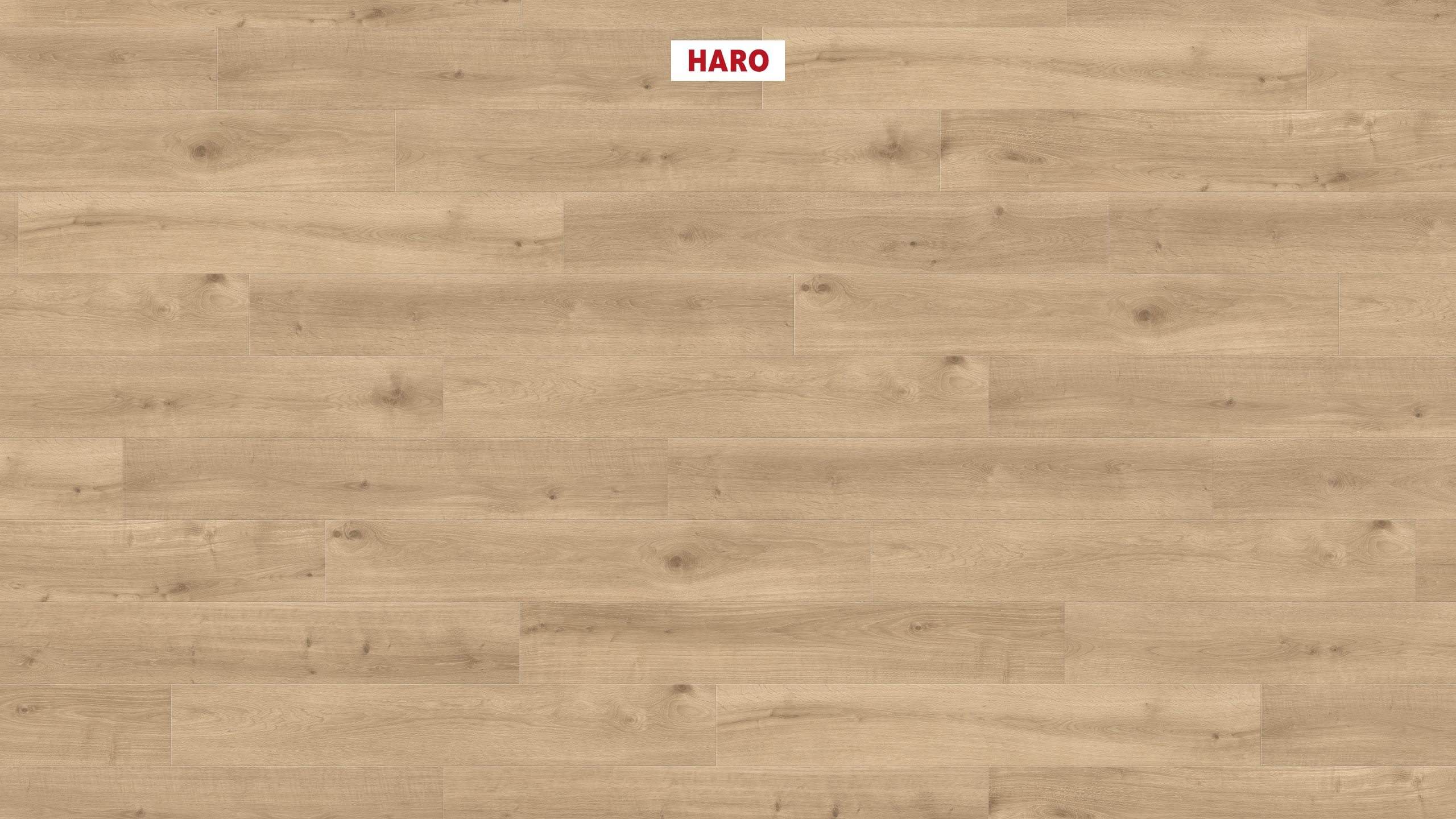 HARO Laminate Floor TRITTY 90 Plank 1-Strip 4V Oak Melina Puro* soft matt Silent CT Top Connect