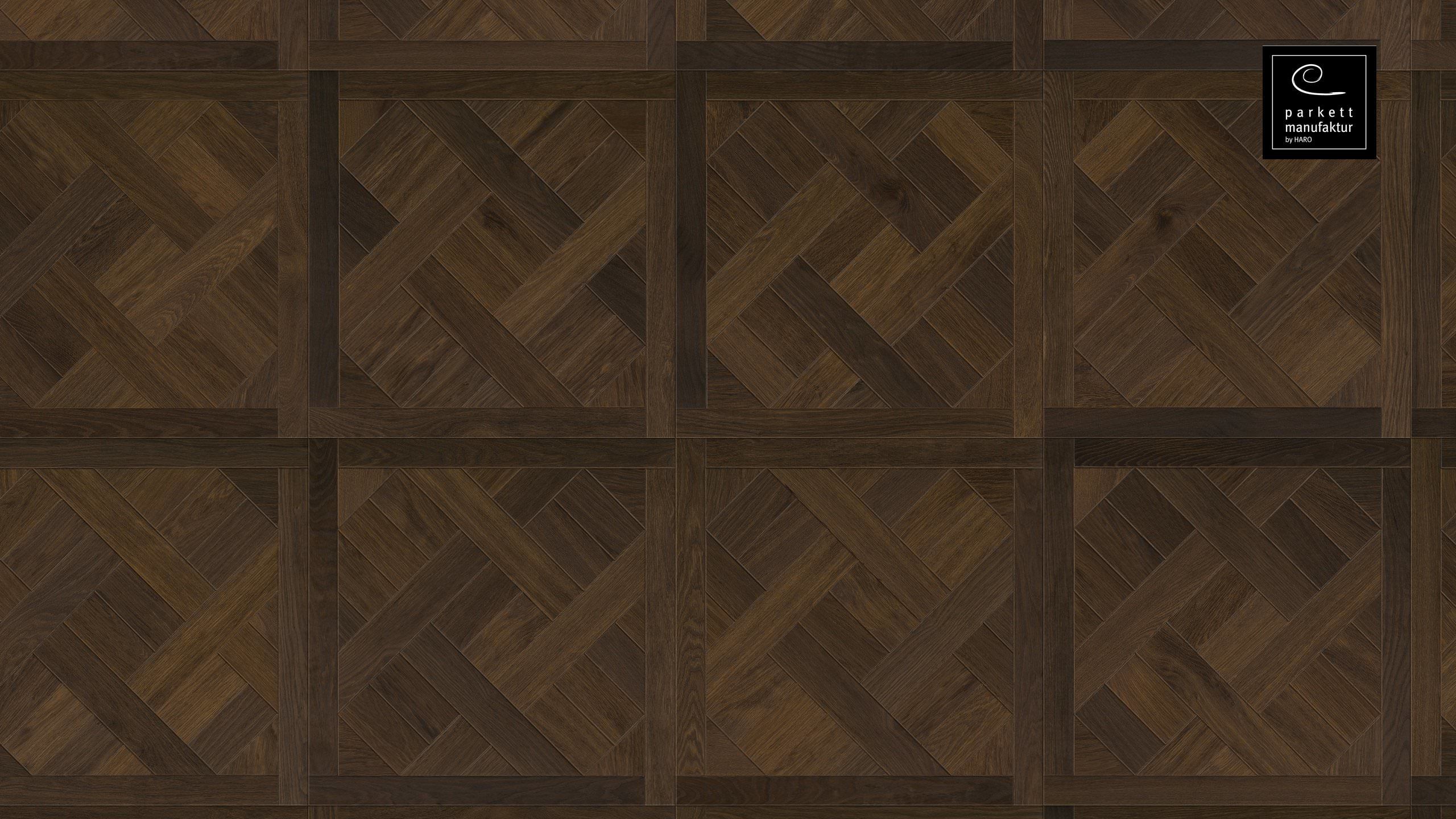 parkettmanufaktur by HARO 18 mm Tiles Basket 4V Smoked Oak oleovera Tongue and Groove