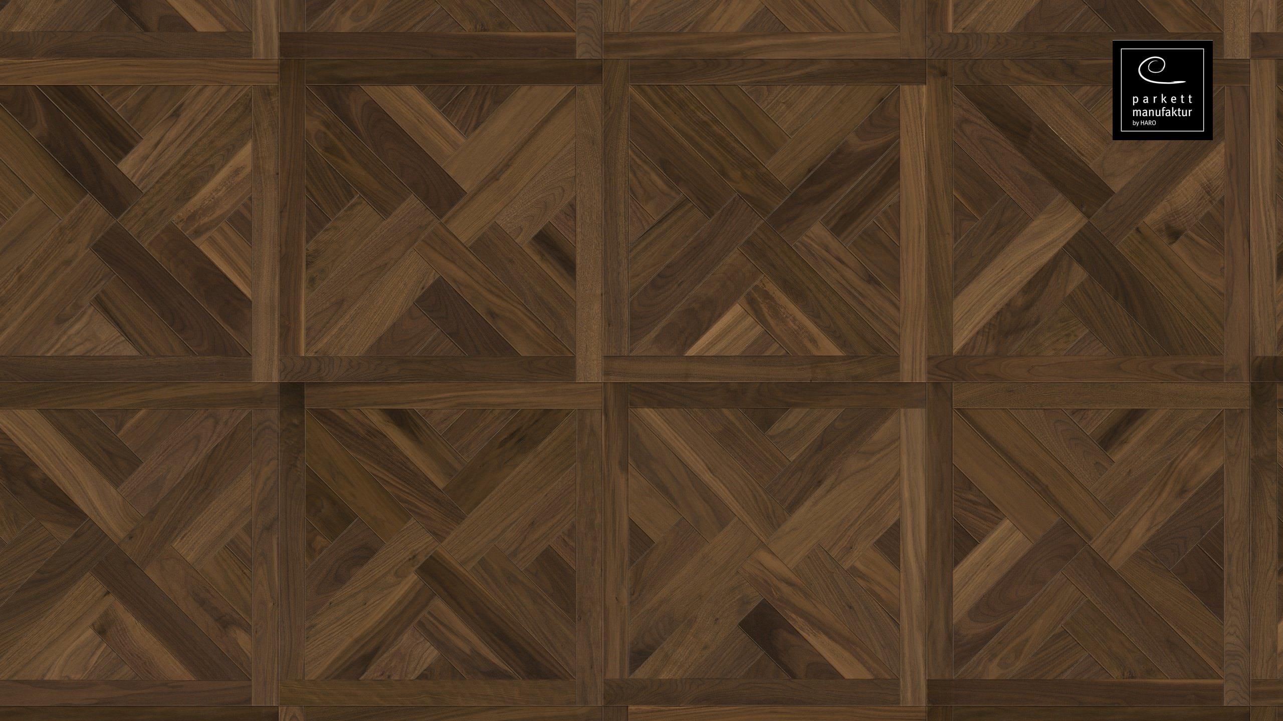 parkettmanufaktur by HARO 18 mm Tiles St. Andrew 4V American Walnut oleovera Tongue and Groove