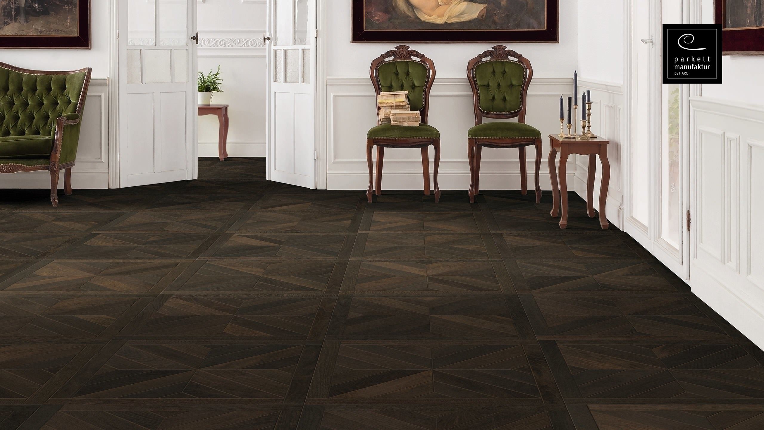 parkettmanufaktur by HARO 18 mm Tiles Central 4V African Oak oleovera Tongue and Groove