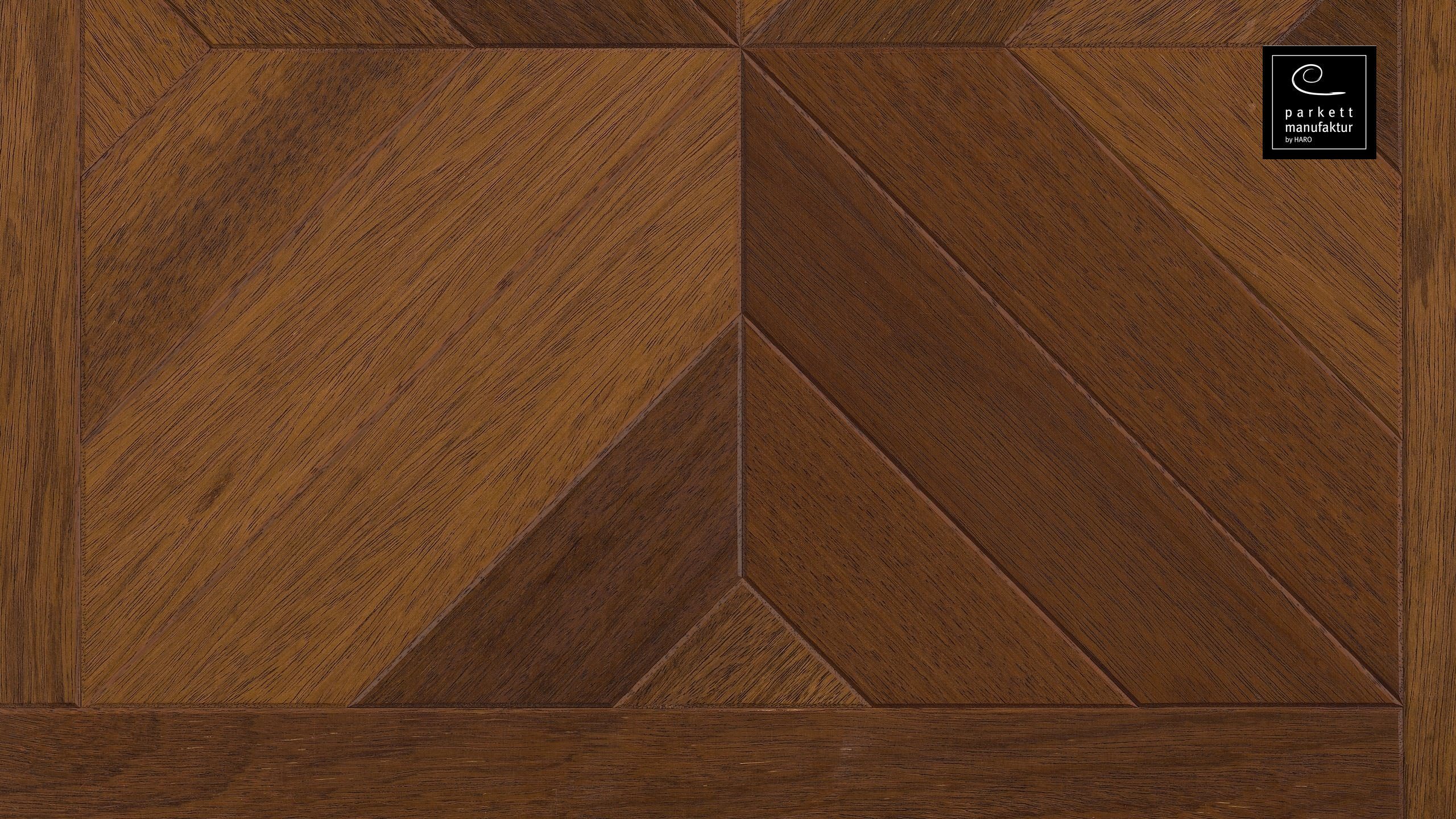 parkettmanufaktur by HARO 18 mm Tiles Central 4V Merbau oleovera Tongue and Groove