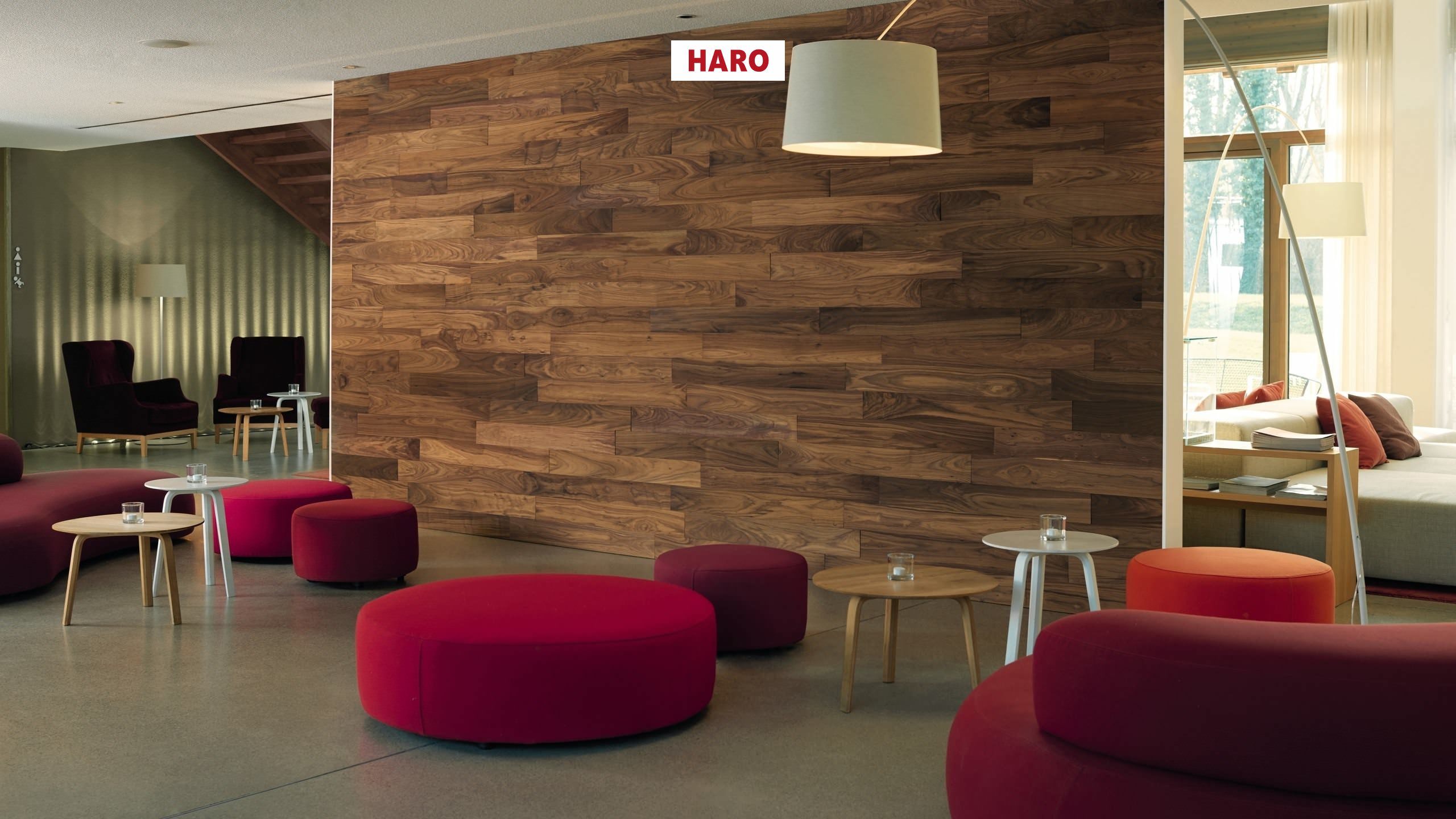 HARO Wall Patagonia American Walnut River brushed oiled