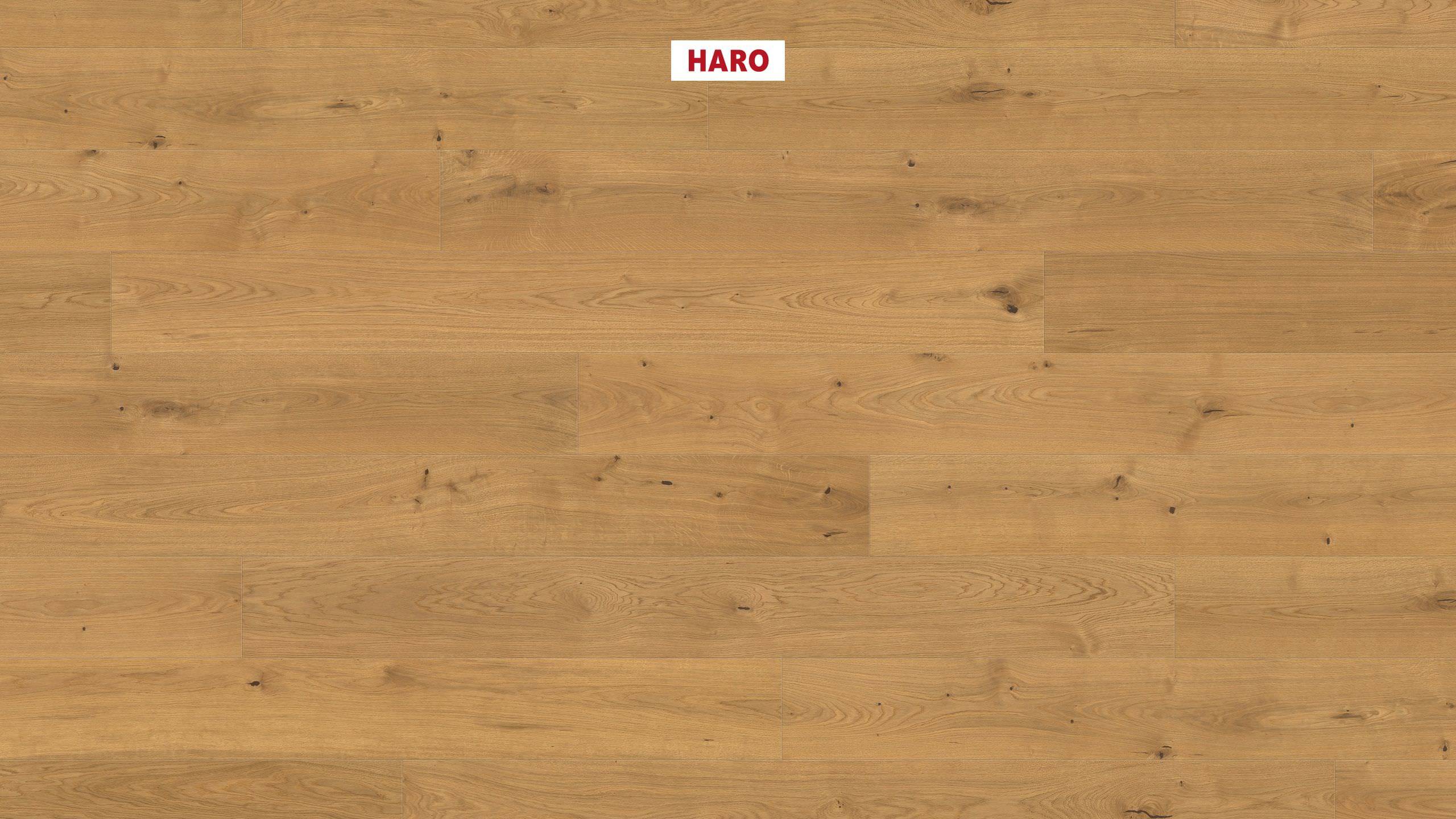 HARO PARQUET 4000 Plank 1-Strip Plaza 240 4V Oak Markant brushed naturaDur Top Connect