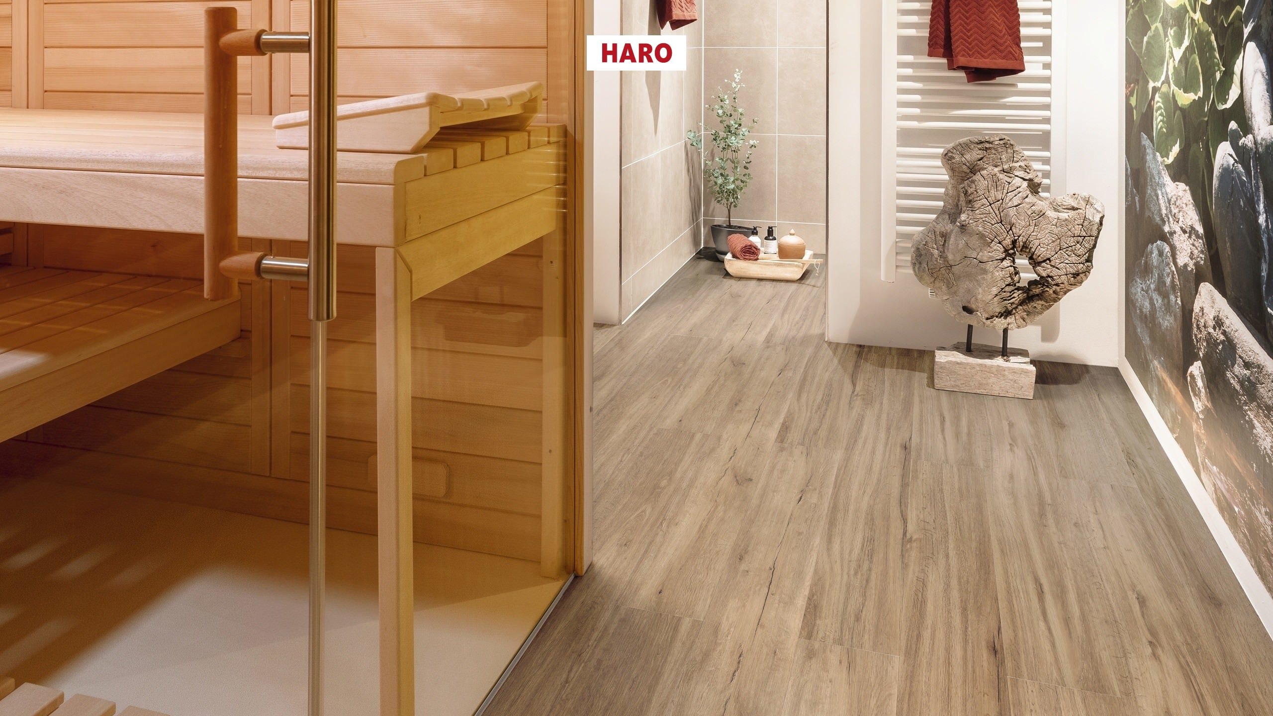 DISANO by HARO Saphir Plank 1-Strip 4VM Sand Oak* textured Top Connect