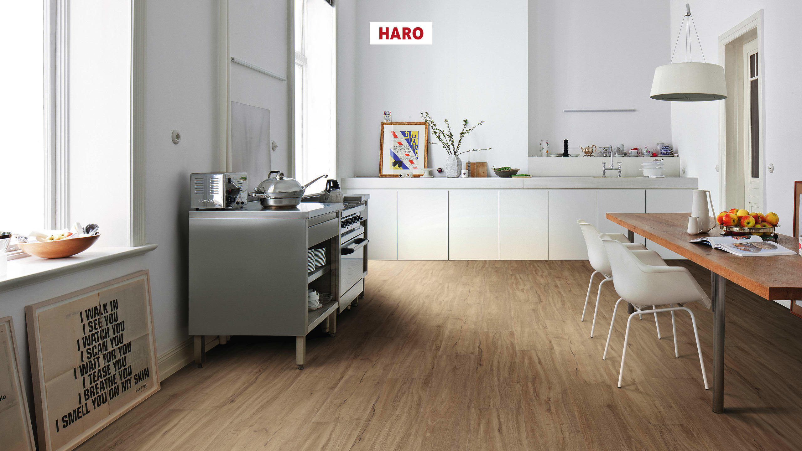 DISANO by HARO Saphir Plank 1-Strip 4VM Sand Oak* textured Top Connect