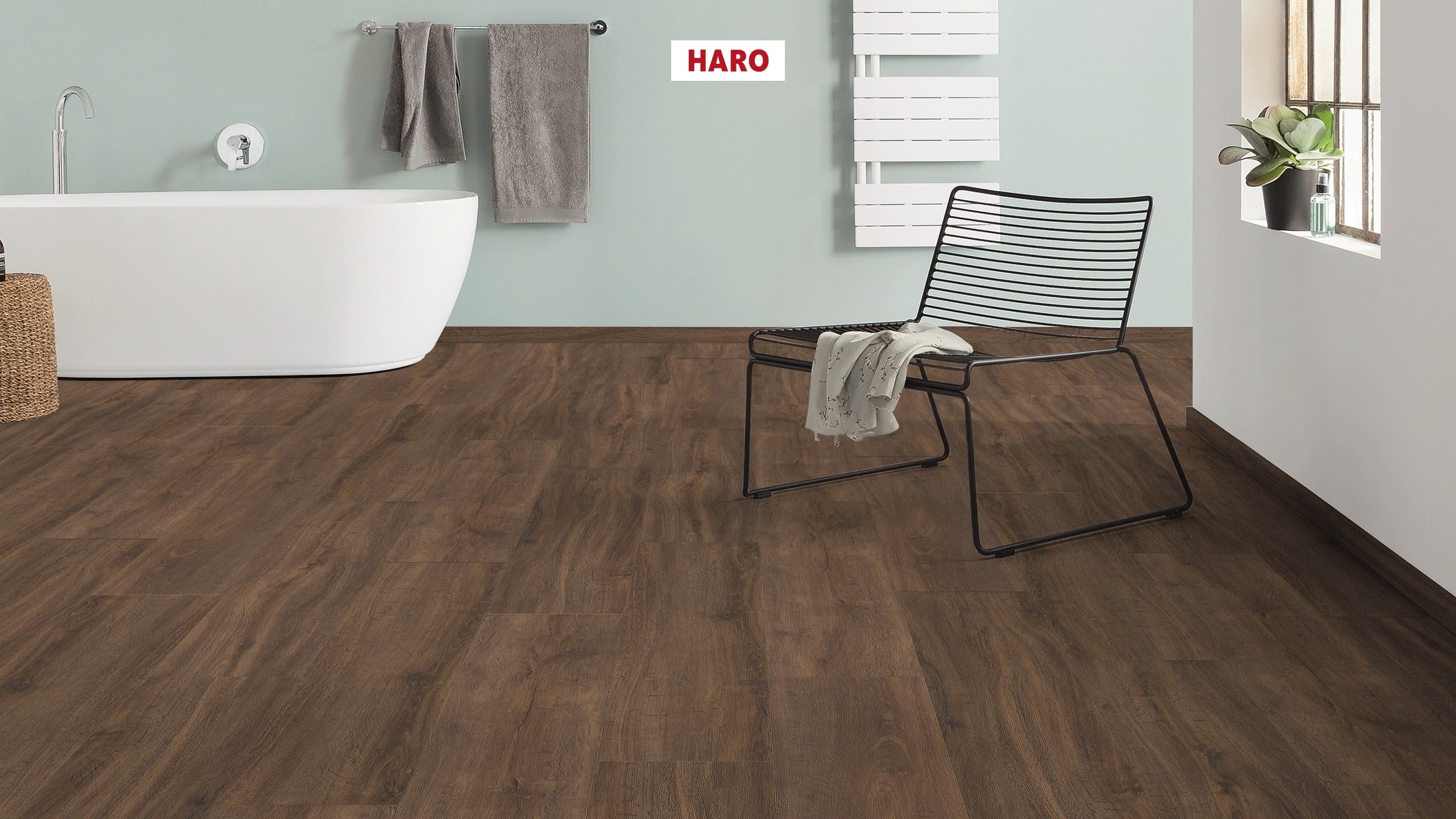 DISANO by HARO Saphir Plank 1-Strip 4VM French Smoked Oak* textured Top Connect