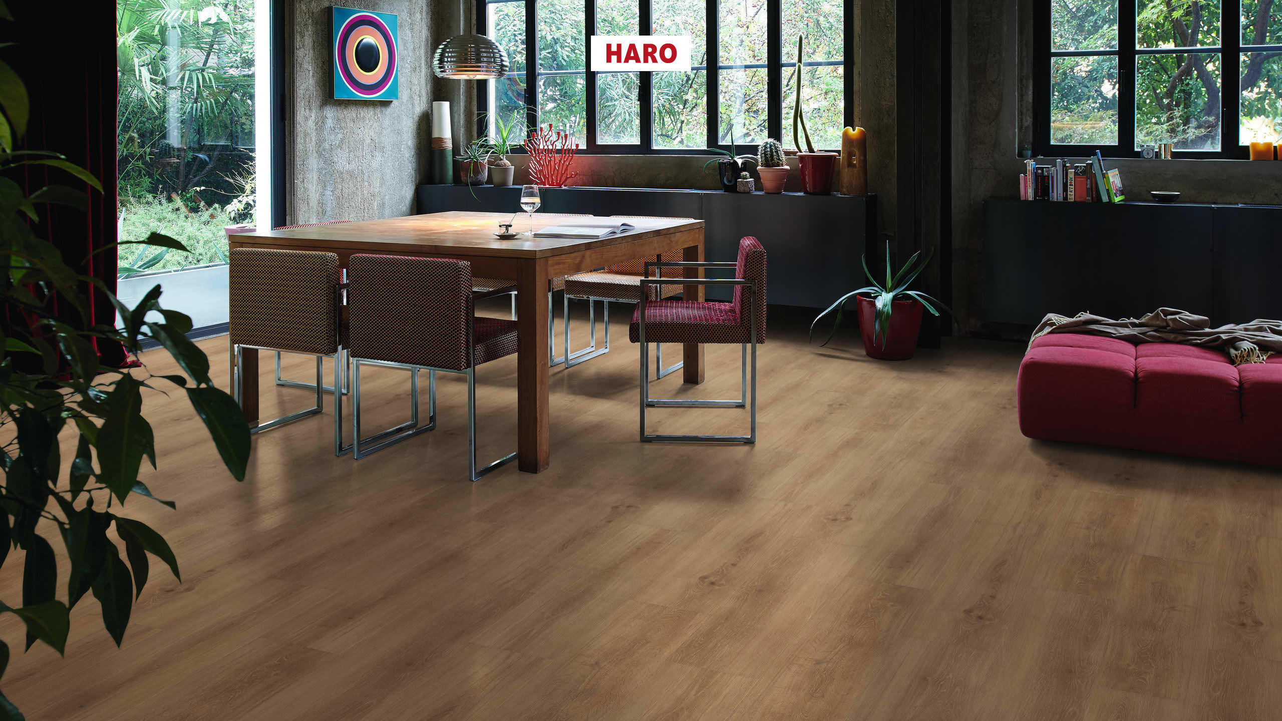 DISANO by HARO Saphir Plank 1-Strip 4VM Field Oak* textured Top Connect