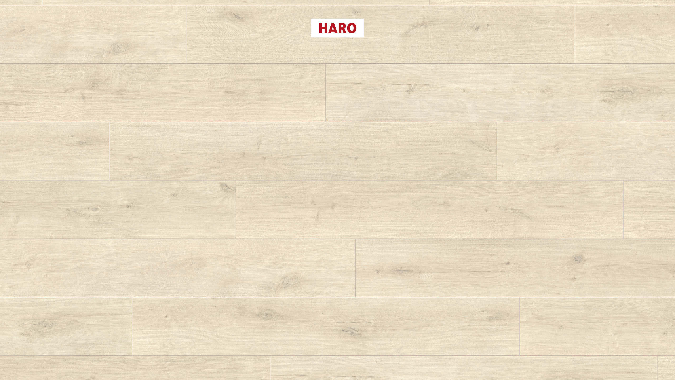 HARO Laminate Floor TRITTY 90 Plank 1-Strip 4V Oak Savona White* soft matt Top Connect